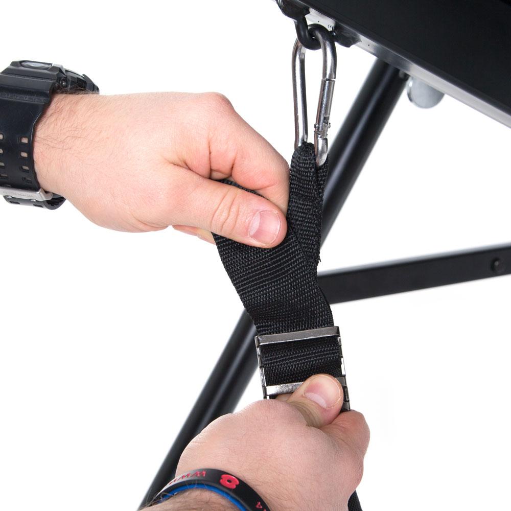 66Fit Professional Inversion Table for Back Pain Relief - Heavy Duty Home Gym Equipment for Spinal Decompression Therapy - Perfect for Yoga, Chiropractic Care & Home Workouts