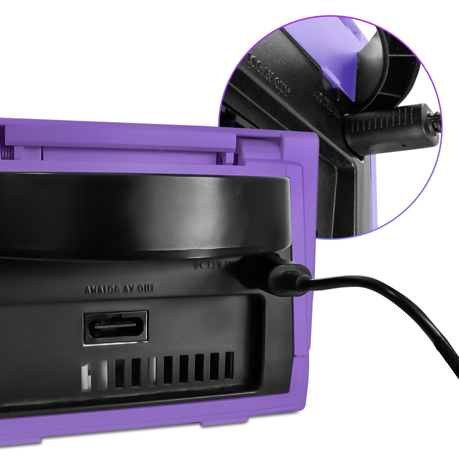 Eaxus® Power Supply for Nintendo GameCube NGC - 2.4M AC Adapter with Long Cable | Perfect for Gaming Setup & Home Entertainment System