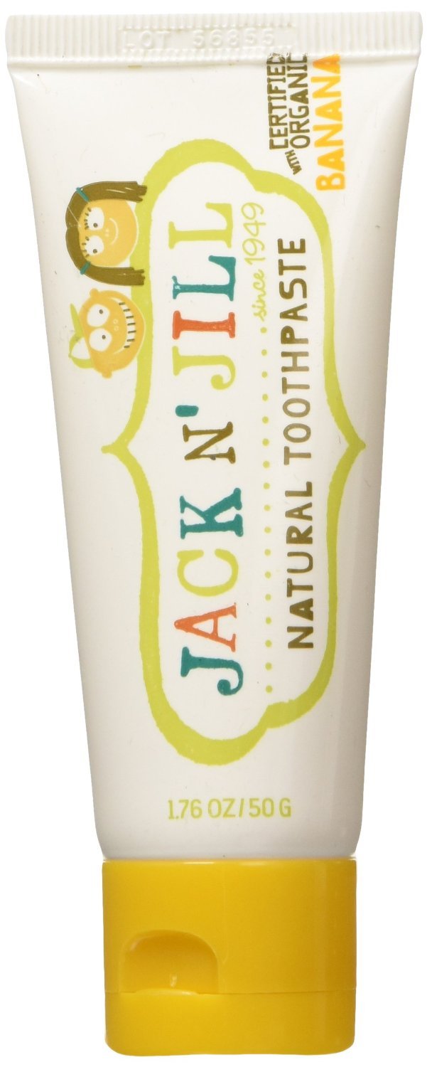 Jack N Jill Natural Banana Toothpaste 50g for Kids