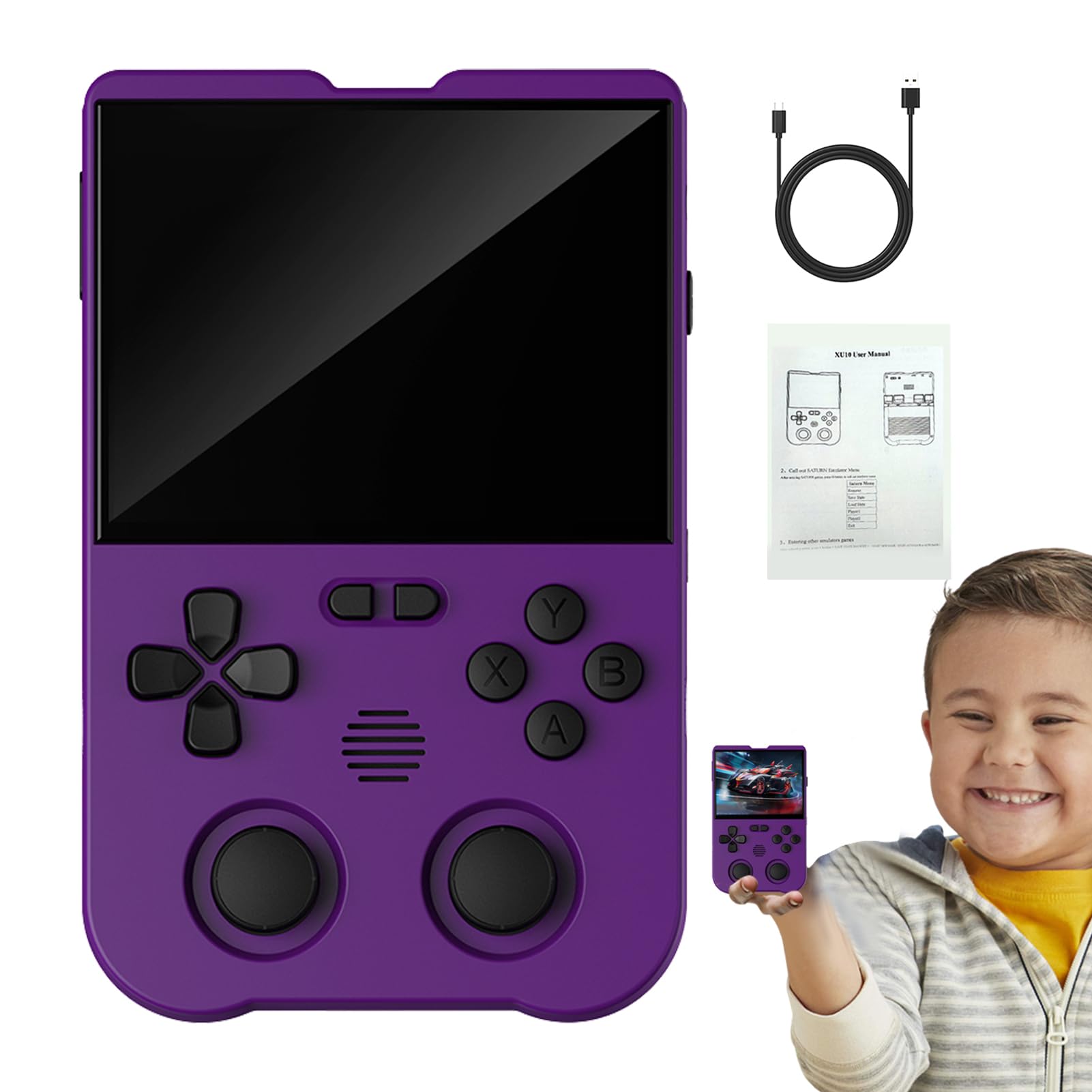 Retro Handheld Game Console with 3.5