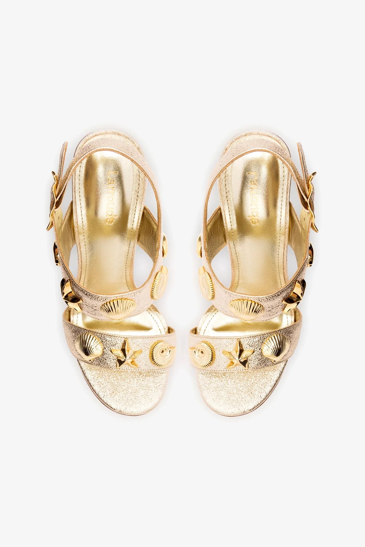Madison Gold Metallic Leather Sandals for Women - Comfortable & Stylish Summer Shoes for Beach, Vacation & Casual Outings