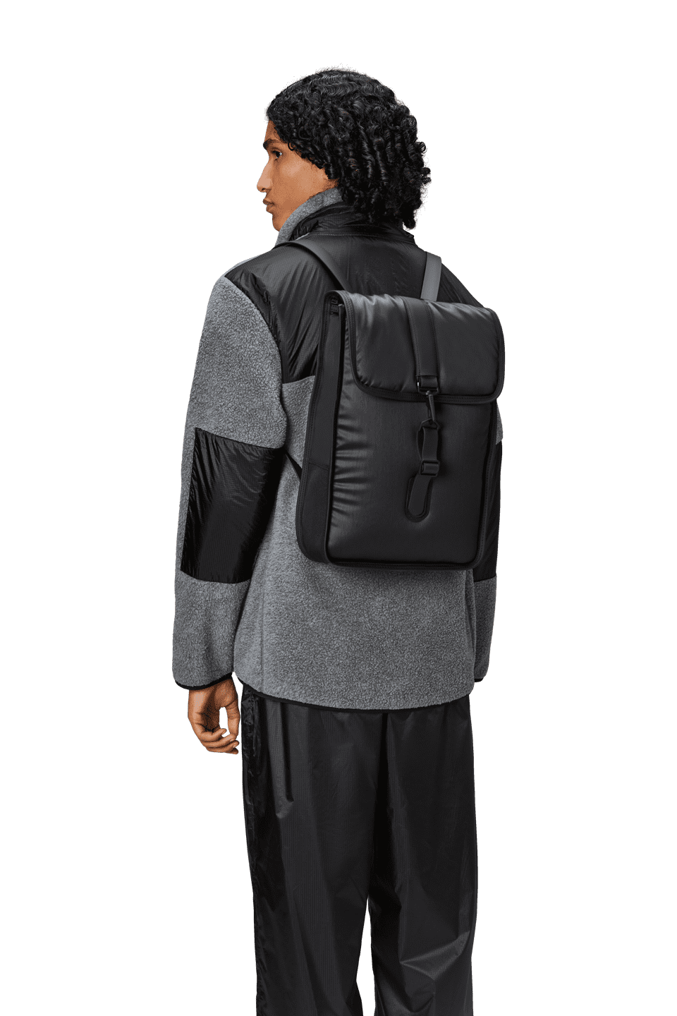 Rains Mini Puffed Backpack W3 - Waterproof & Lightweight Travel Backpack for Women & Men - Perfect for Hiking, Commuting, and Daily Use