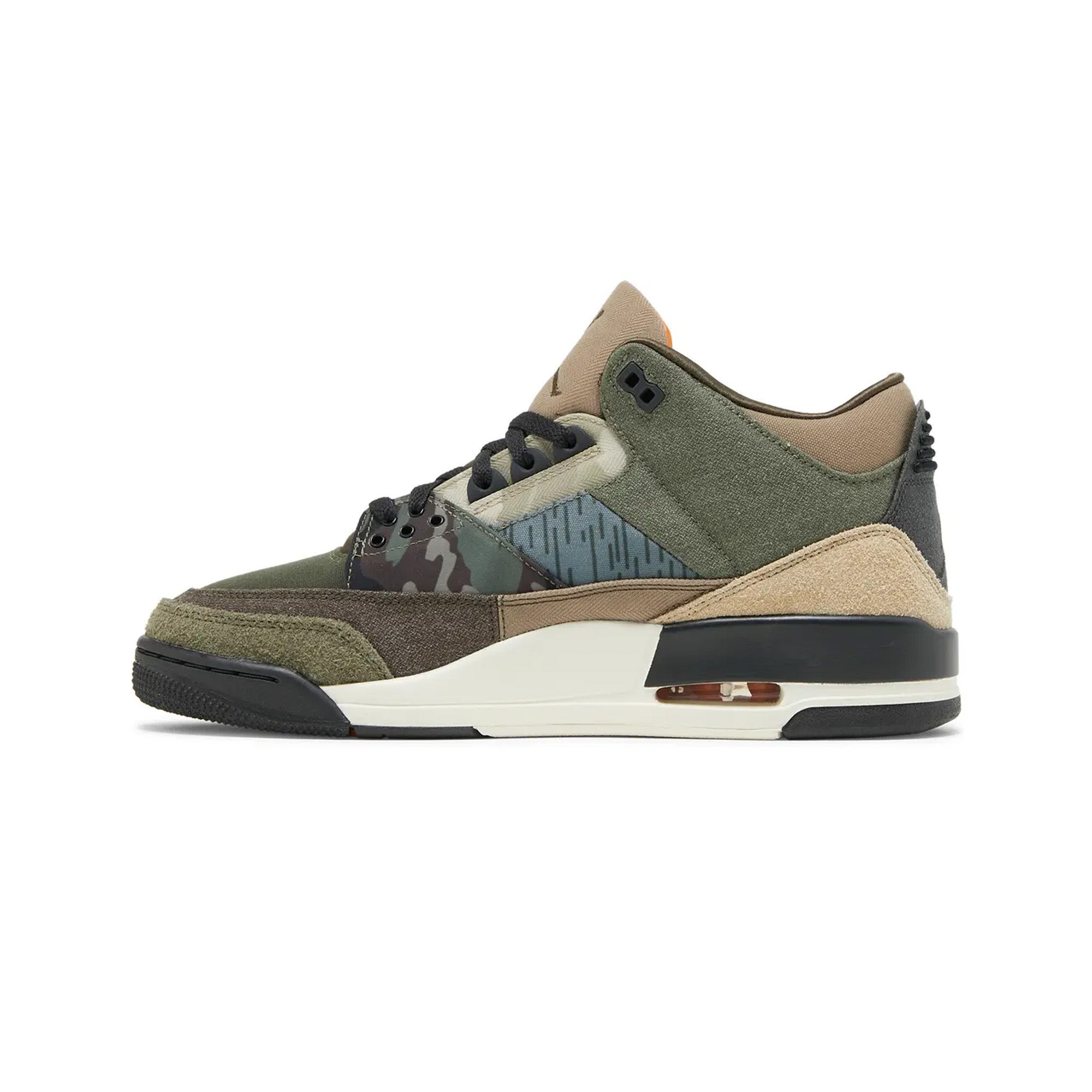 Air Jordan 3 Retro 'Patchwork' Sneakers (2021) - Men's Basketball Shoes for Casual Wear & Street Style Fashion