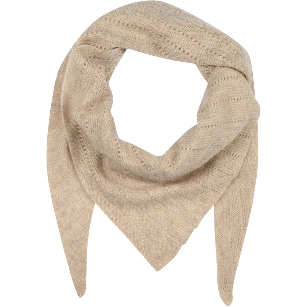 Luxury Doha Cashmere Scarf - Extra Large Soft Winter Wrap (Sandstone Color) - Perfect for Cold Weather, Travel & Gift Giving