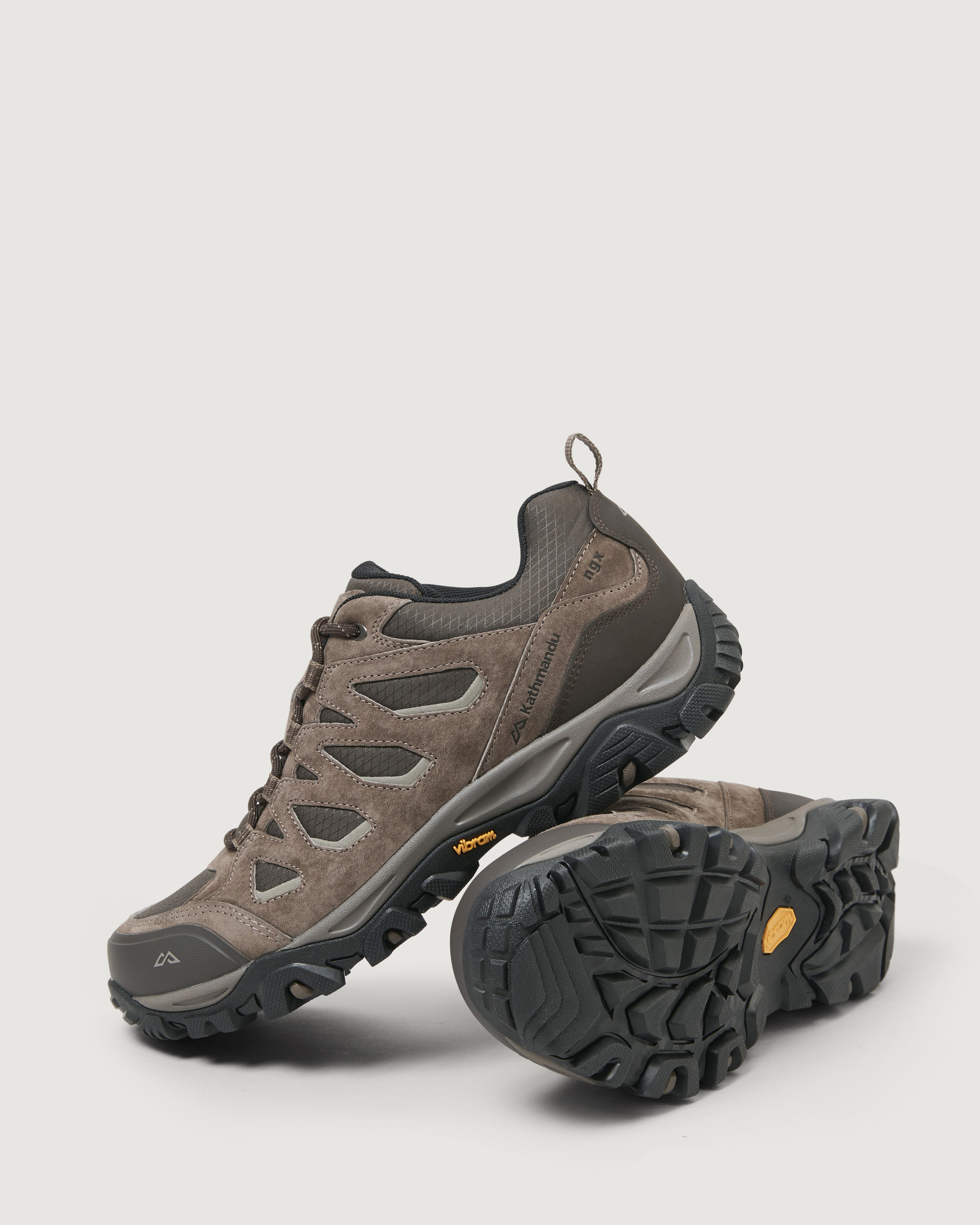 Men's Waterproof Hiking Shoes - Mornington Outdoor Boots for Men | Lightweight & Durable Trekking Shoes for Mountain Climbing, Camping & Trail Walking (Gunsmoke)