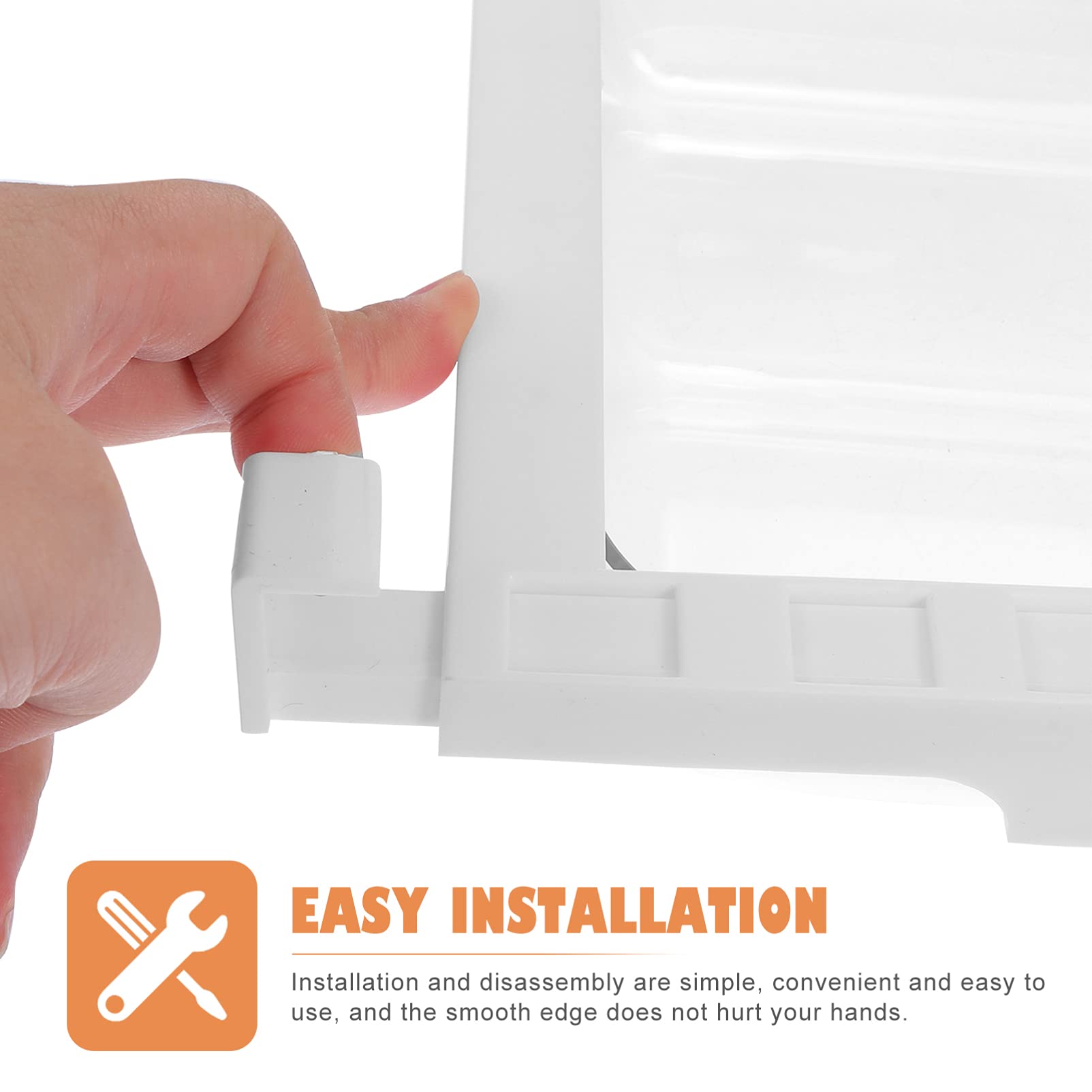 1 Set Clear Household Egg Holder - Practical Egg Storage Container for Freezer, Crisper Drawer & Countertop - Keeps Eggs Fresh & Organized for Kitchen, Fridge & Pantry Use