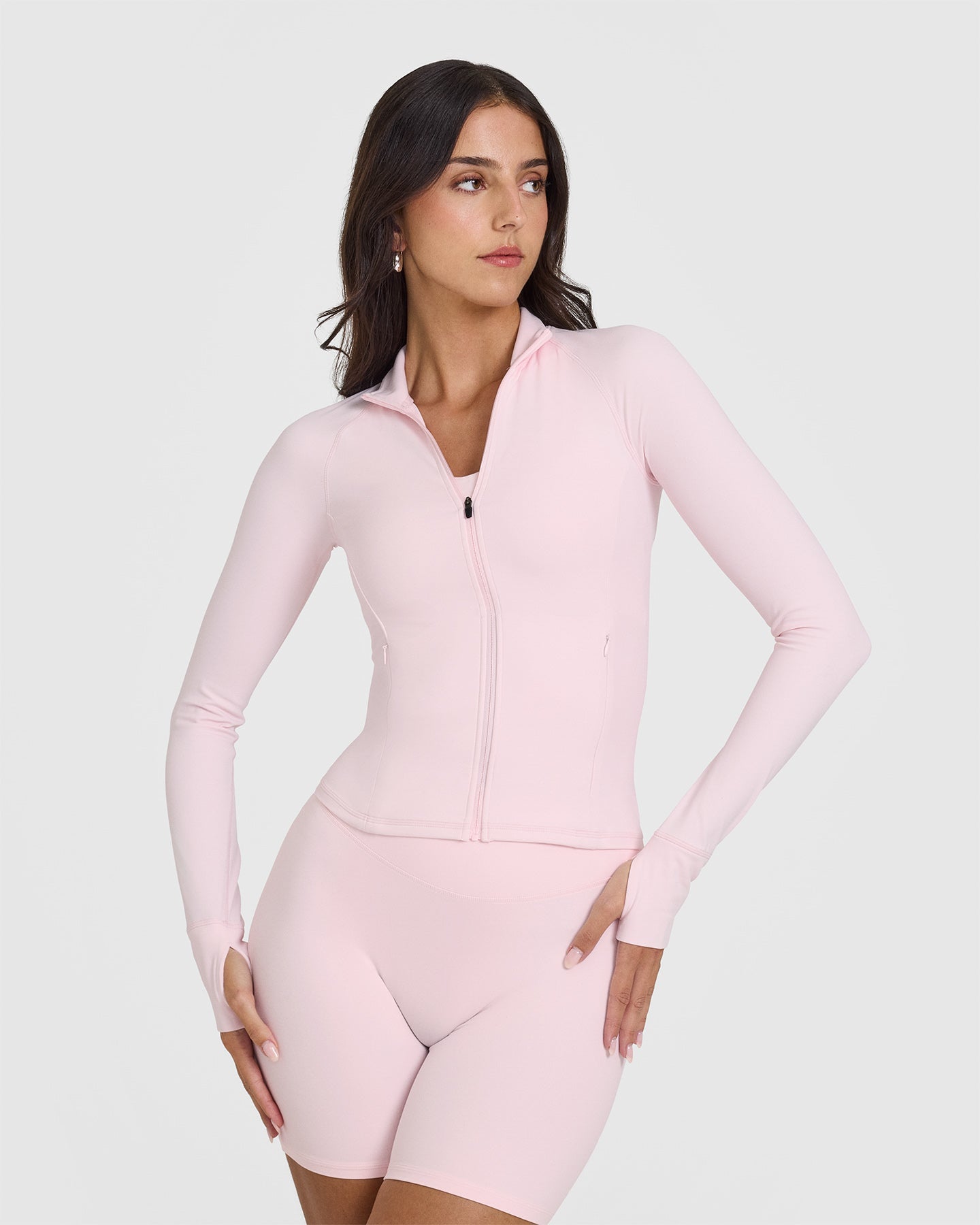 SoftMotion™ Jacket for Women - Lightweight Stretchy Ballet Pink Dancewear | Perfect for Ballet, Yoga & Casual Wear