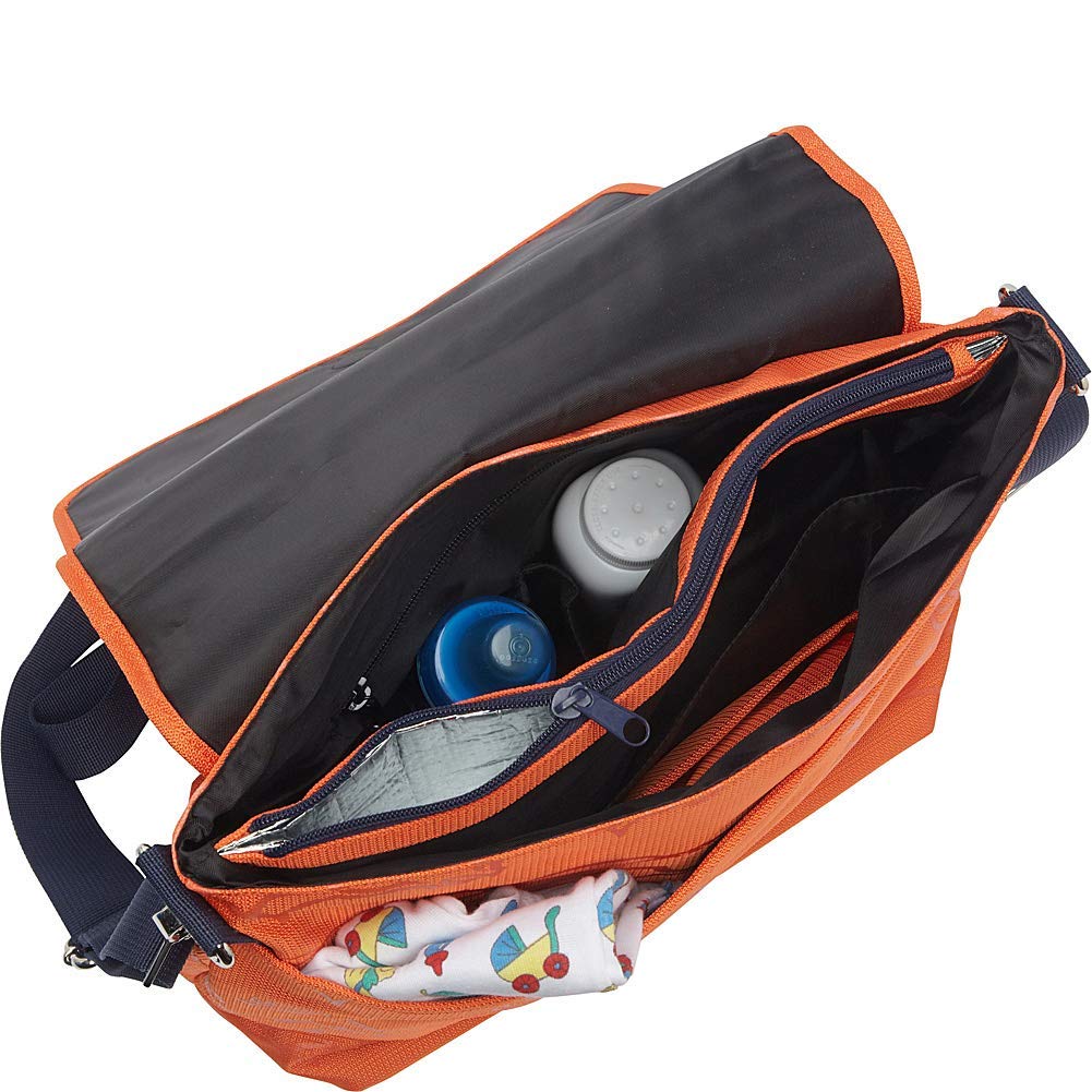 Iowa Hawkeyes NCAA College Diaper Messenger Bag - Stylish & Functional Diaper Bag for Parents - Perfect for Game Day, Travel, and Everyday Use
