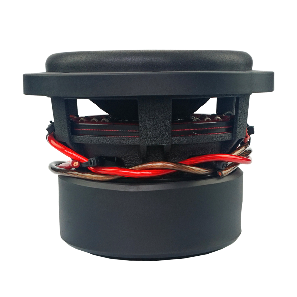 HIPPOXL64 300 Watts RMS Dual 4 Ohm Car Subwoofer - Powerful Bass for Car Audio Systems & Home Theater