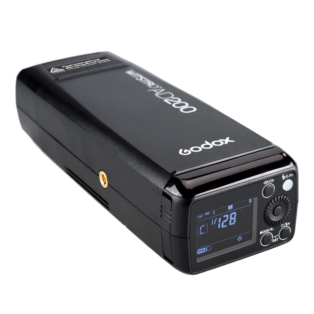Godox AD200 TTL Pocket Flash Kit - Professional Portable Strobe Light for Photography - Perfect for Outdoor, Studio, and On-Location Shoots
