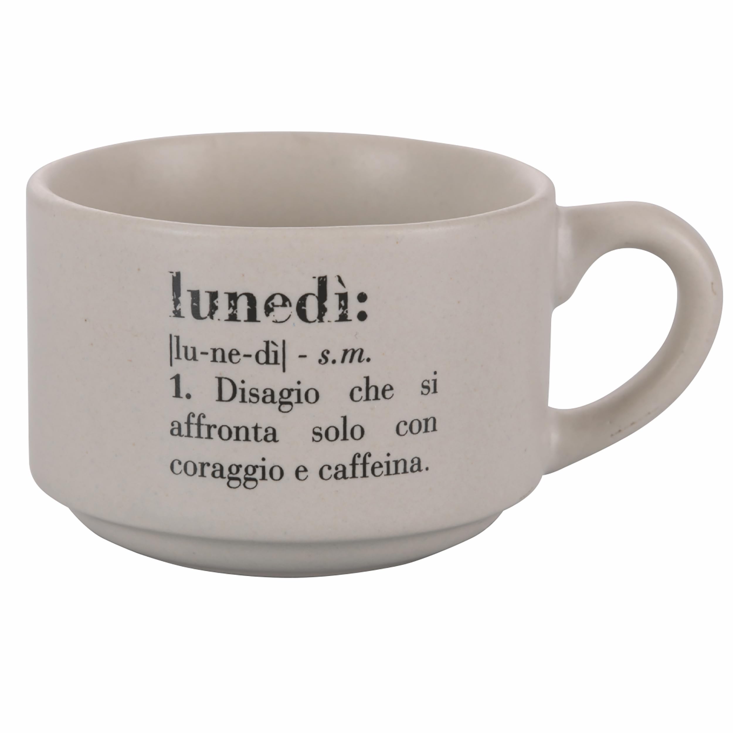 Villa d'Este Home Tivoli Porcelain Coffee Cup Set - 6 Pieces 90ml with Stand | Elegant Espresso Cups for Home, Cafe & Restaurant Use | Perfect for Entertaining Guests & Daily Coffee Rituals