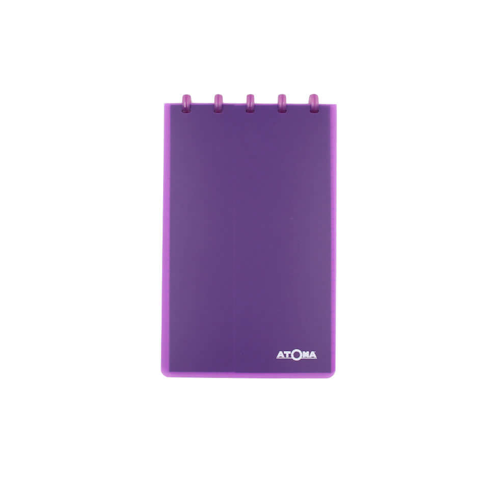 Atoma Vocabulary Notebook 130 x 210mm - Reusable Spiral Notebook for Language Learning, Study & Note Taking - Perfect for Students, Teachers & Travelers