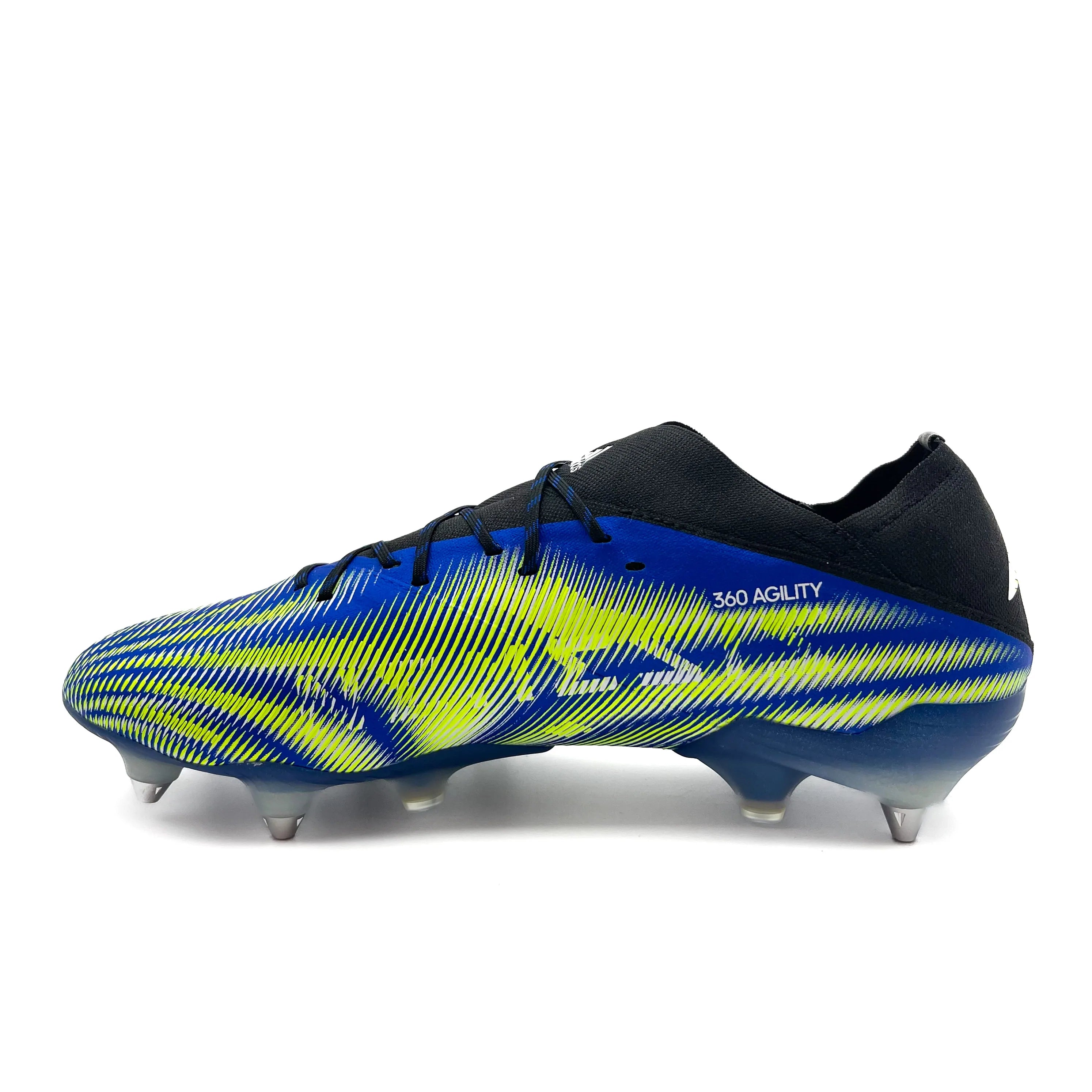 Adidas Nemeziz.1 SG Firm Ground Soccer Cleats - Team Royal Blue | Lightweight & Agile for Competitive Matches | Perfect for Outdoor Turf & Grass Fields