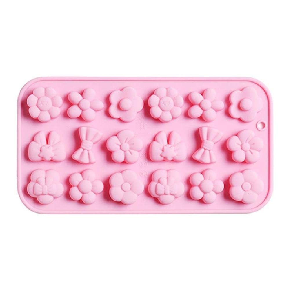 Premium Silicone Cake Molds - 3D Flower Bowknot Design for Wedding Desserts, Mousse, Chocolate & Candy Making | Non-Stick Baking Molds for DIY Treats & Party Decorations | Perfect for Home Bakers & Professional Chefs