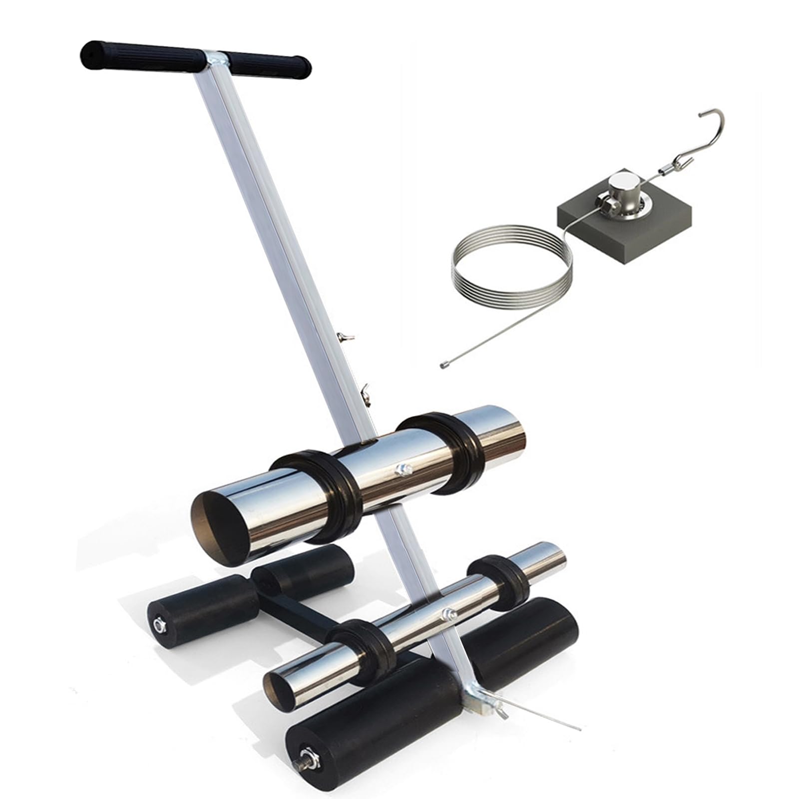 Professional Floor Tape Applicator - Efficient Court Line Tape Machine for Straight & Circular Markings - Ideal for Gym, Sports Court, Warehouse & Parking Lot Surfaces