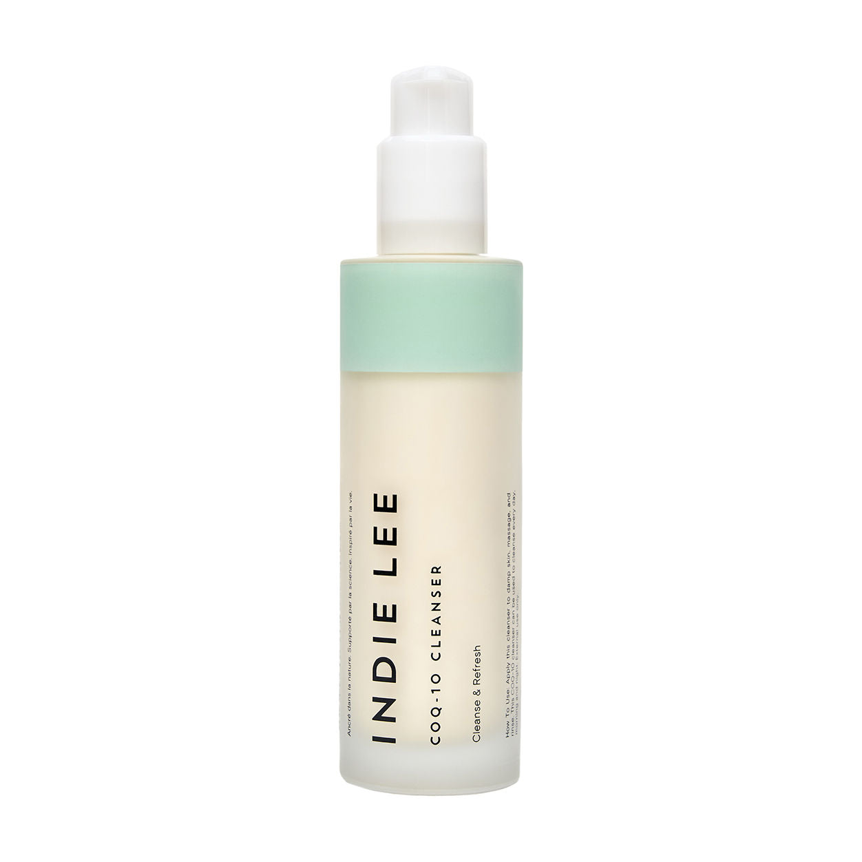 Indie Lee CoQ10 Facial Cleanser - Gentle Antioxidant Face Wash for All Skin Types - Perfect for Daily Skincare Routine & Anti-Aging Regimen