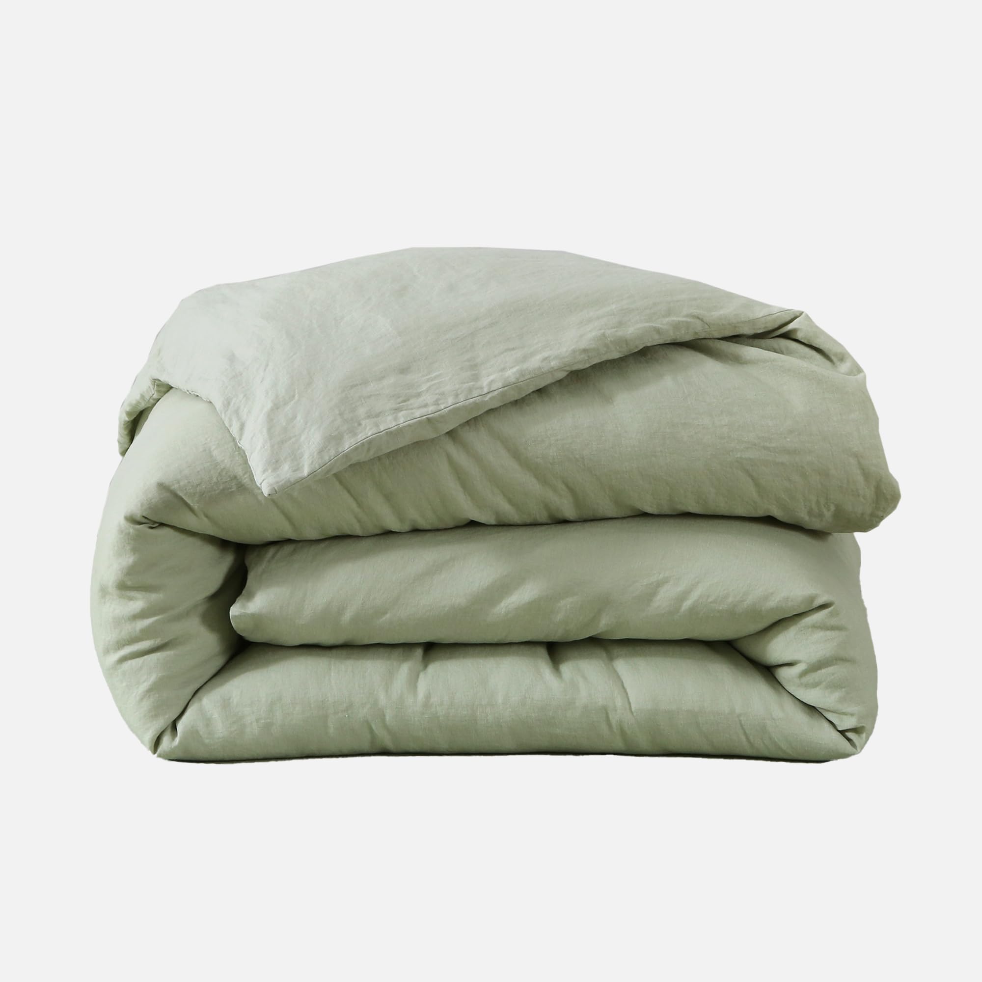 Premium 100% French Linen Duvet Cover Set - Ultra Soft & Breathable Luxury Bedding for All Seasons - Perfect for Master Bedroom, Guest Room & Vacation Homes