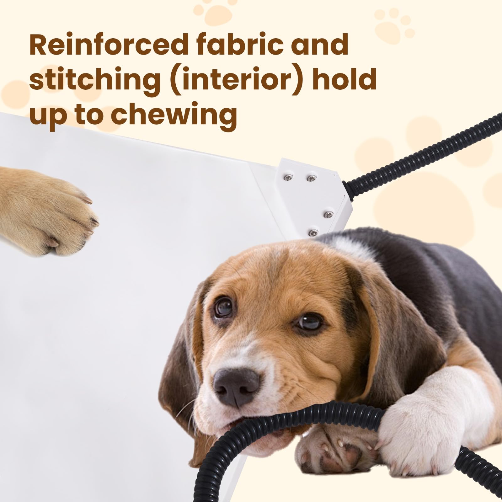 Bearhug Pet Heating Pad 35x24 Inch - Adjustable Temperature Heated Bed for Dogs & Cats with Waterproof Cover - Perfect for Winter Warmth & Arthritis Relief