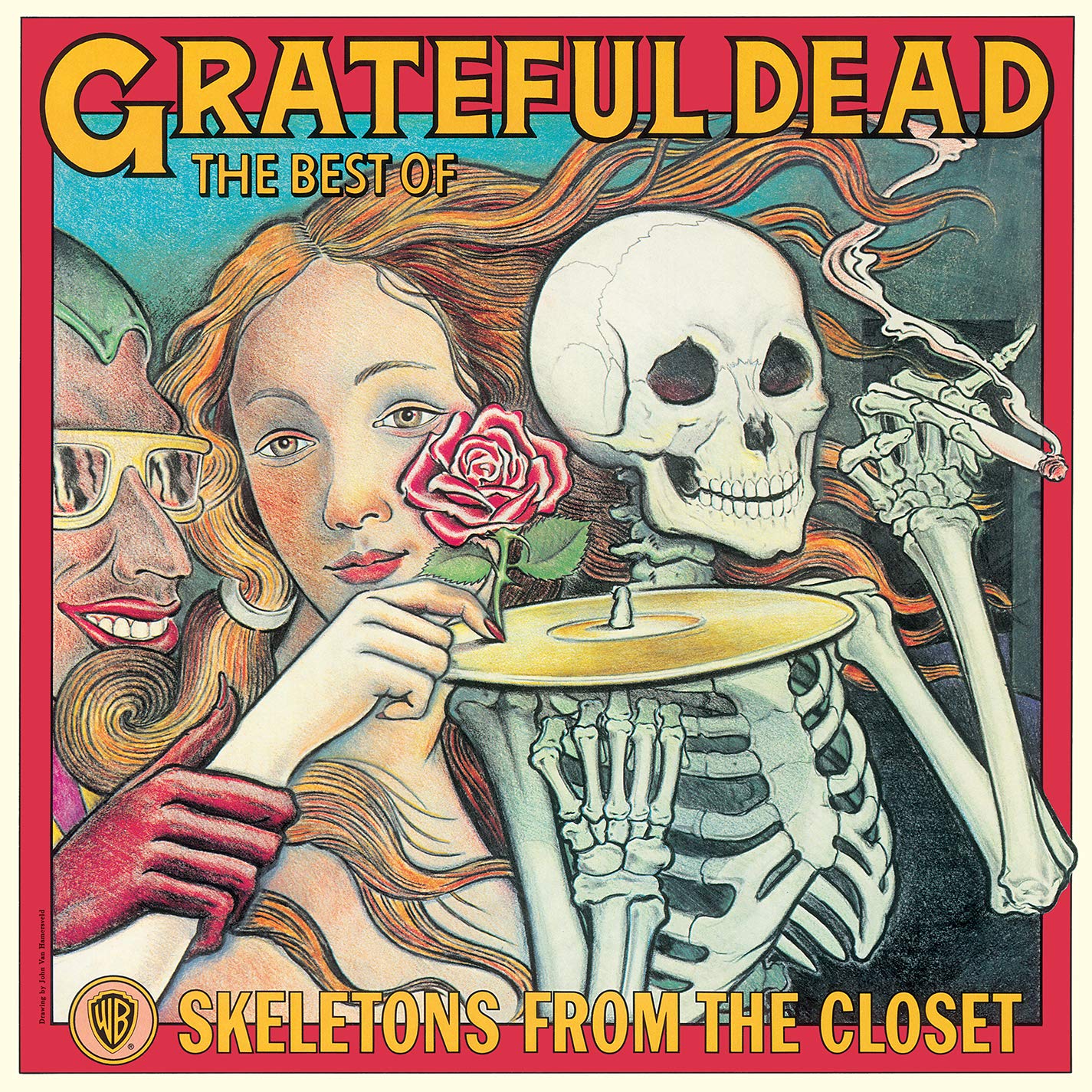 Grateful Dead Greatest Hits Album - Skeletons From The Closet (White Vinyl) | Classic Rock Music Collection for Home Listening & Vinyl Enthusiasts