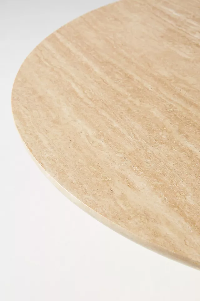 Handmade Wooden Round Coffee Table - Indian Design, Natural Wood Finish - Perfect for Living Room, Lounge, or Office Decor