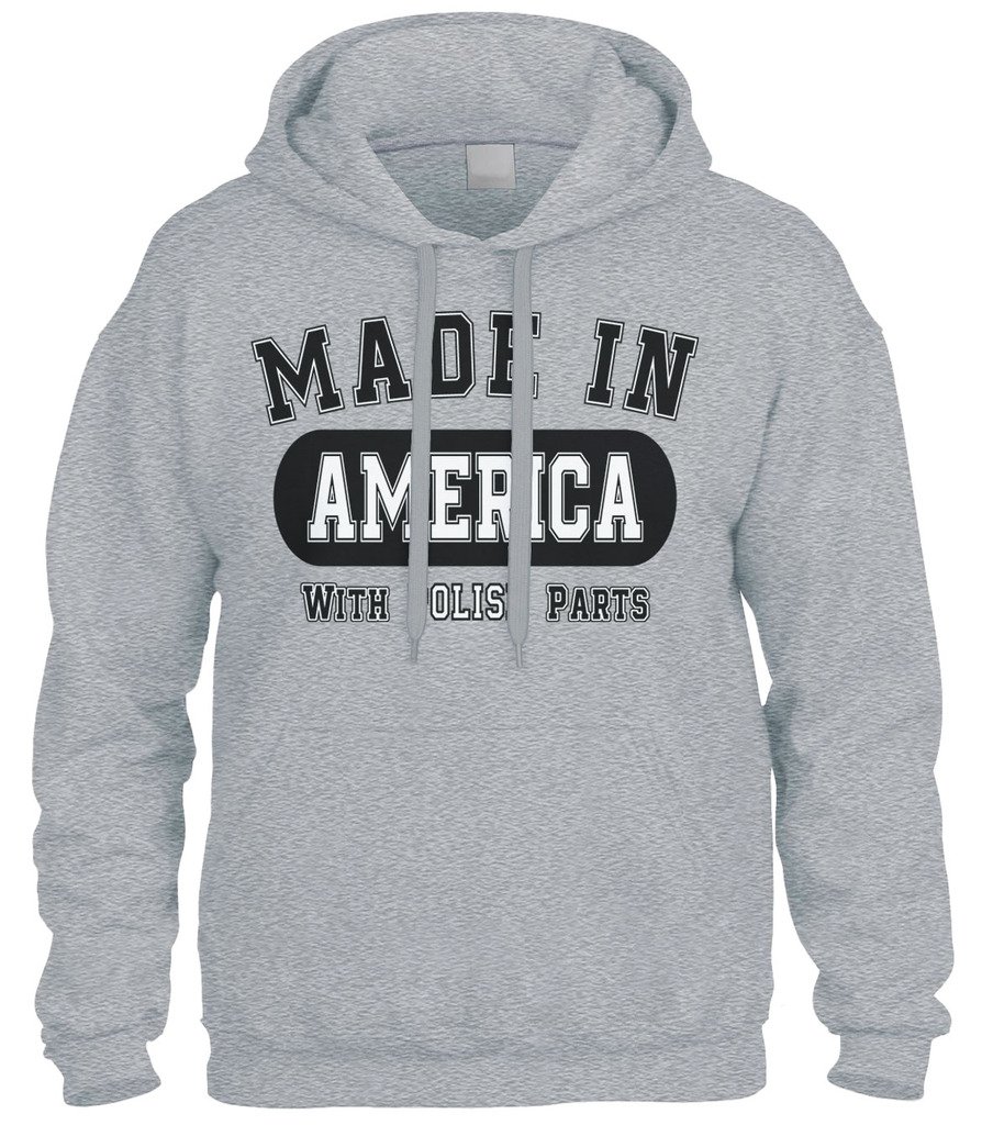 Cybertela American-Made Hoodie with Premium Polish Parts - Cozy Sweatshirt for Men & Women | Perfect for Casual Wear, Gym, and Outdoor Activities