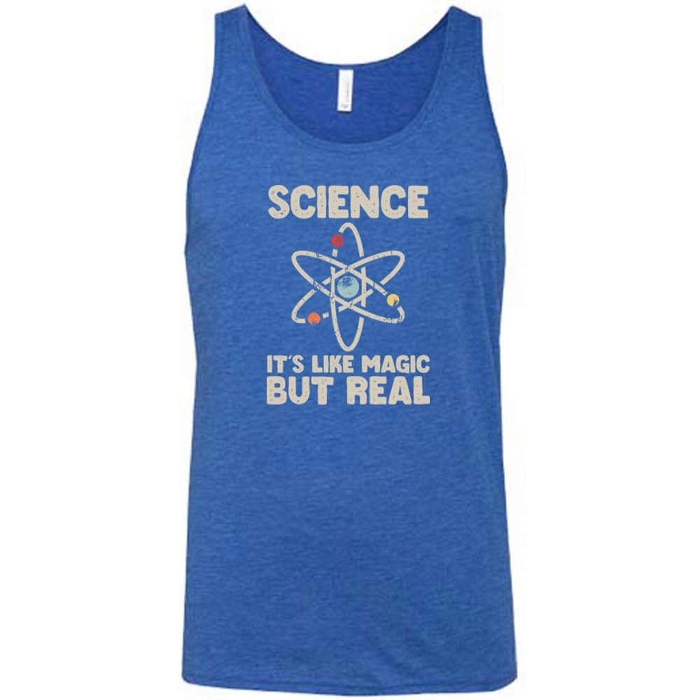 Science It's Like Magic But Real T-Shirt - Unisex Cotton Tee for Science Lovers, Geeks & Teachers - Perfect for School, Work & Casual Wear