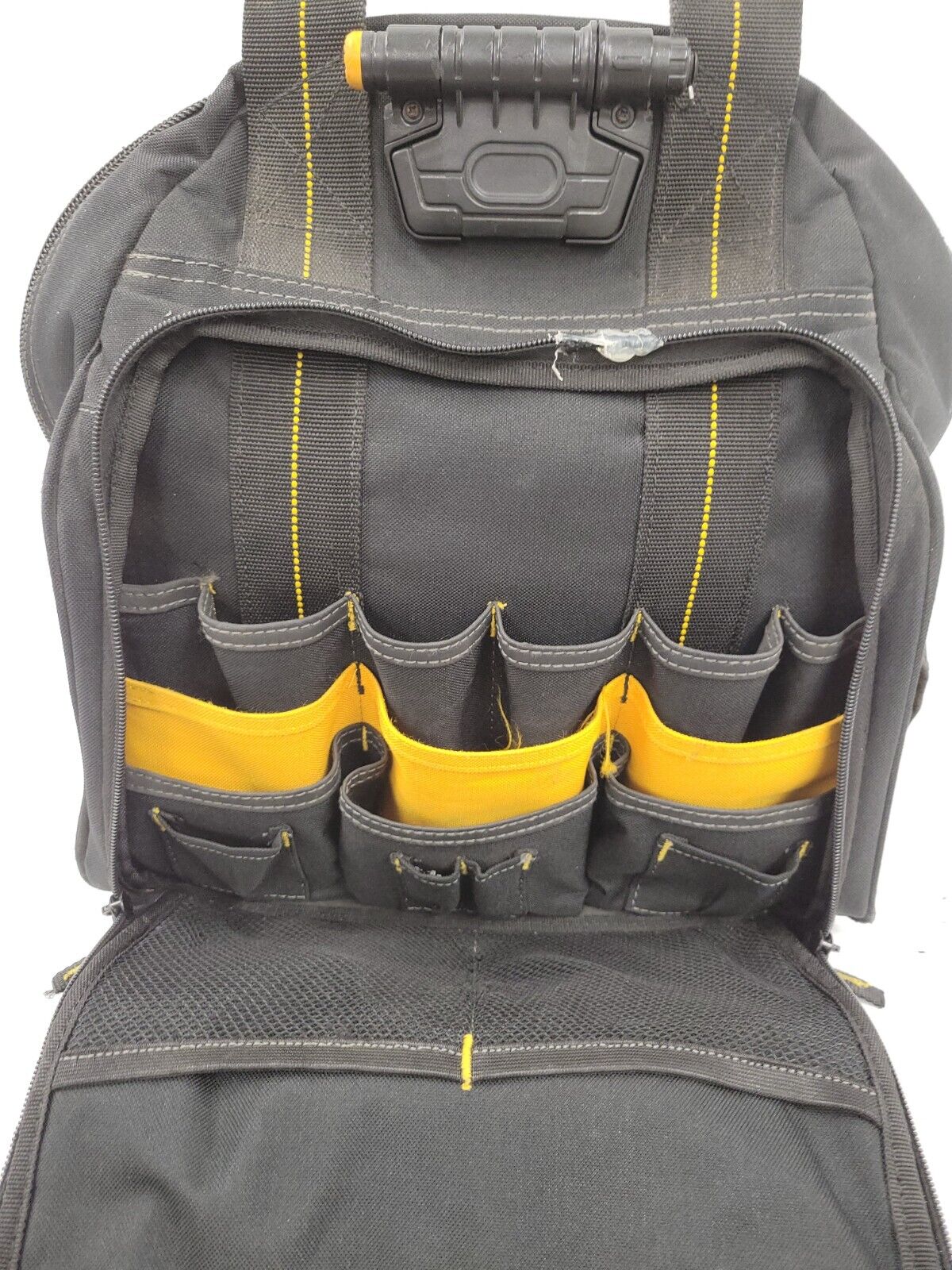 DEWALT 1 Zipper Tool Bag - Heavy Duty Storage for Tools & Accessories - Perfect for Construction, DIY Projects & On-the-Go Professionals