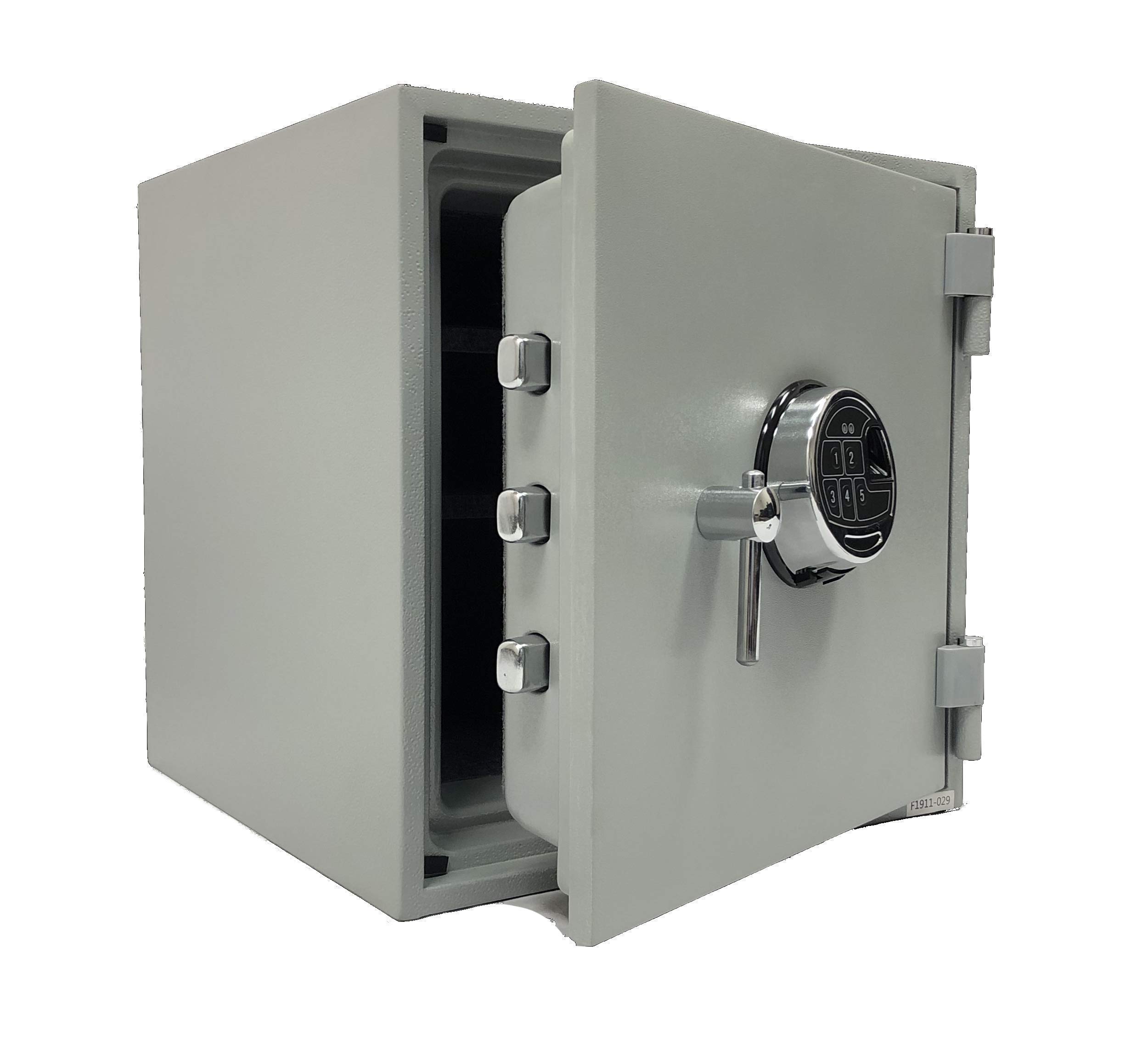 FS1818B 2-Hour Fireproof Safe Box with Biometric Fingerprint Lock - Secure Home & Office Use for Documents, Jewelry & Valuables