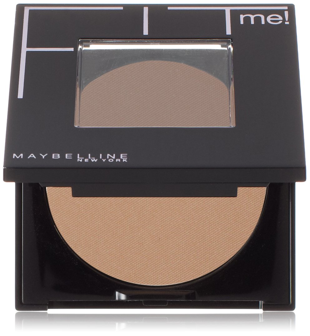Maybelline New York Fit Me! Matte + Poreless Powder - 315 Soft Honey, 0.3 Oz | Oil-Free Face Makeup for Oily Skin | Perfect for Everyday Wear & Touch-Ups