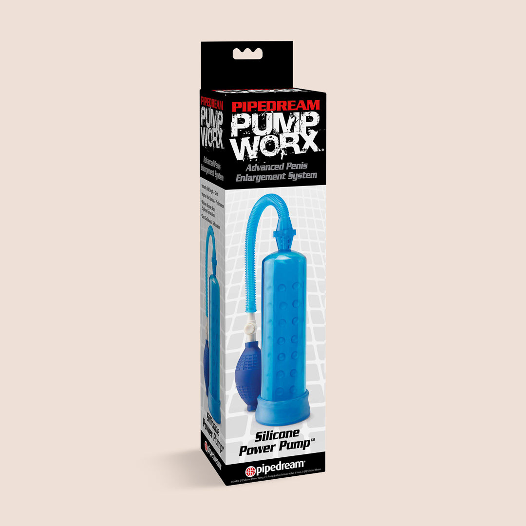 Pump Worx Silicone Power Pump with Interior Sleeve - Premium Silicone Workout Enhancer for Gym & Home Fitness Training
