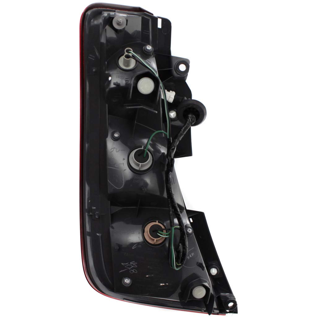 2003-2005 Nissan Murano Rear Tail Lights Pair - Driver & Passenger Side (NI2800162 NI2801162 / 26555-CA025 26550-CA025) - Perfect Replacement for Broken or Foggy Lights - Enhances Vehicle Safety & Style
