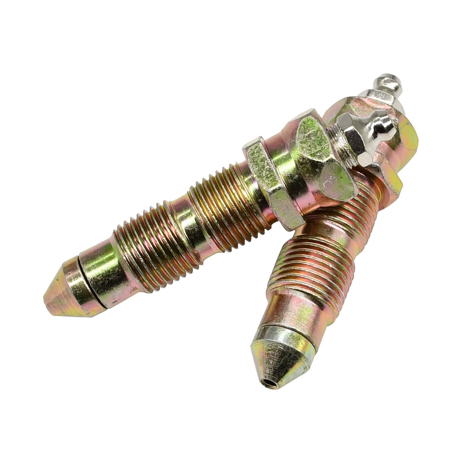 Jiayicity 2-Pack Grease Valve 07959-20001 & 07959-20000 - Compatible with Komatsu PC400, PC100, PC200, PC300, D20-D70 Excavators & Bulldozers - Ideal for Heavy Equipment Maintenance & Lubrication Systems
