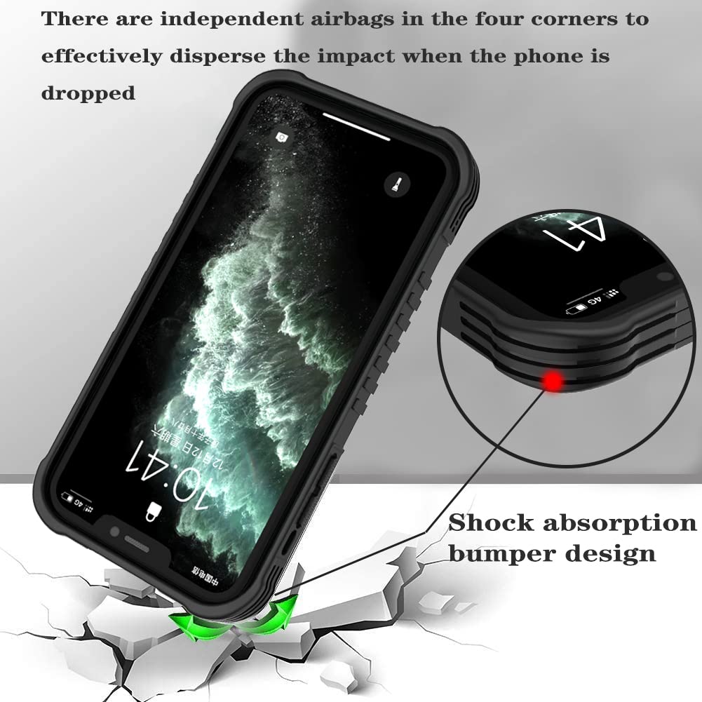 **Shockproof iPhone 15 Pro Max Case - Black Leopard Design for Women & Girls | Military-Grade Protection, Anti-Scratch Acrylic Back Cover | Perfect for Daily Use, Travel & Outdoor Activities**