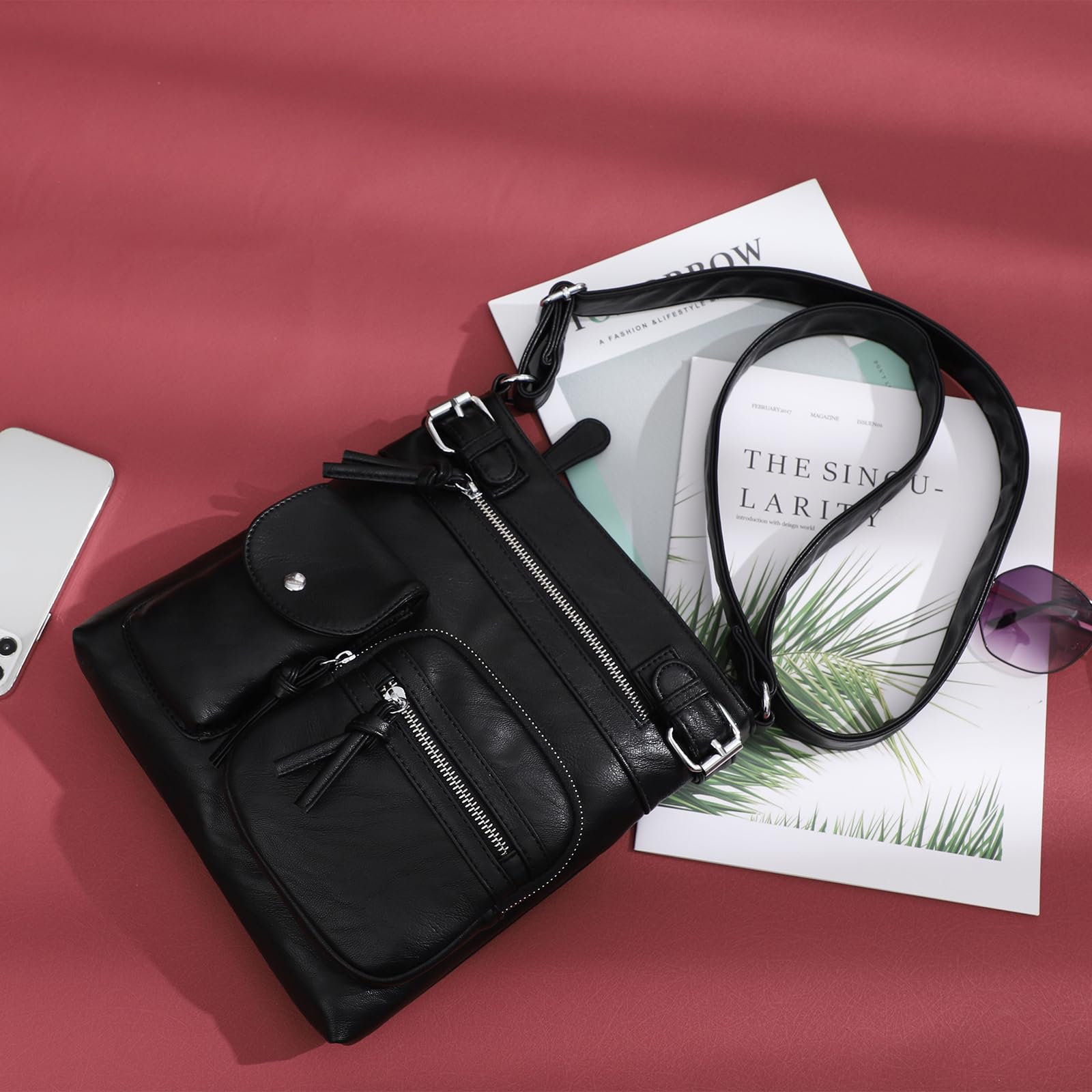 KL928 Women's Small Crossbody Shoulder Bag - Stylish Handbag for Everyday Use, Travel & Shopping