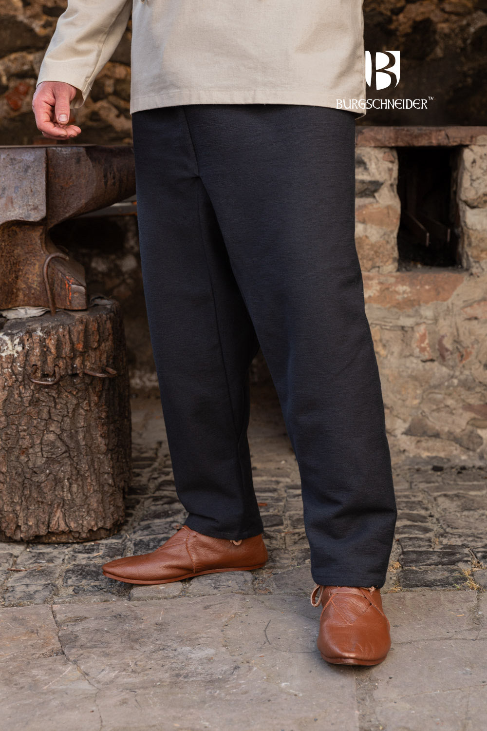 Premium Rus Pants Yaroslav Black - Stylish & Comfortable Men's Trousers for Casual Wear, Work & Outdoor Activities