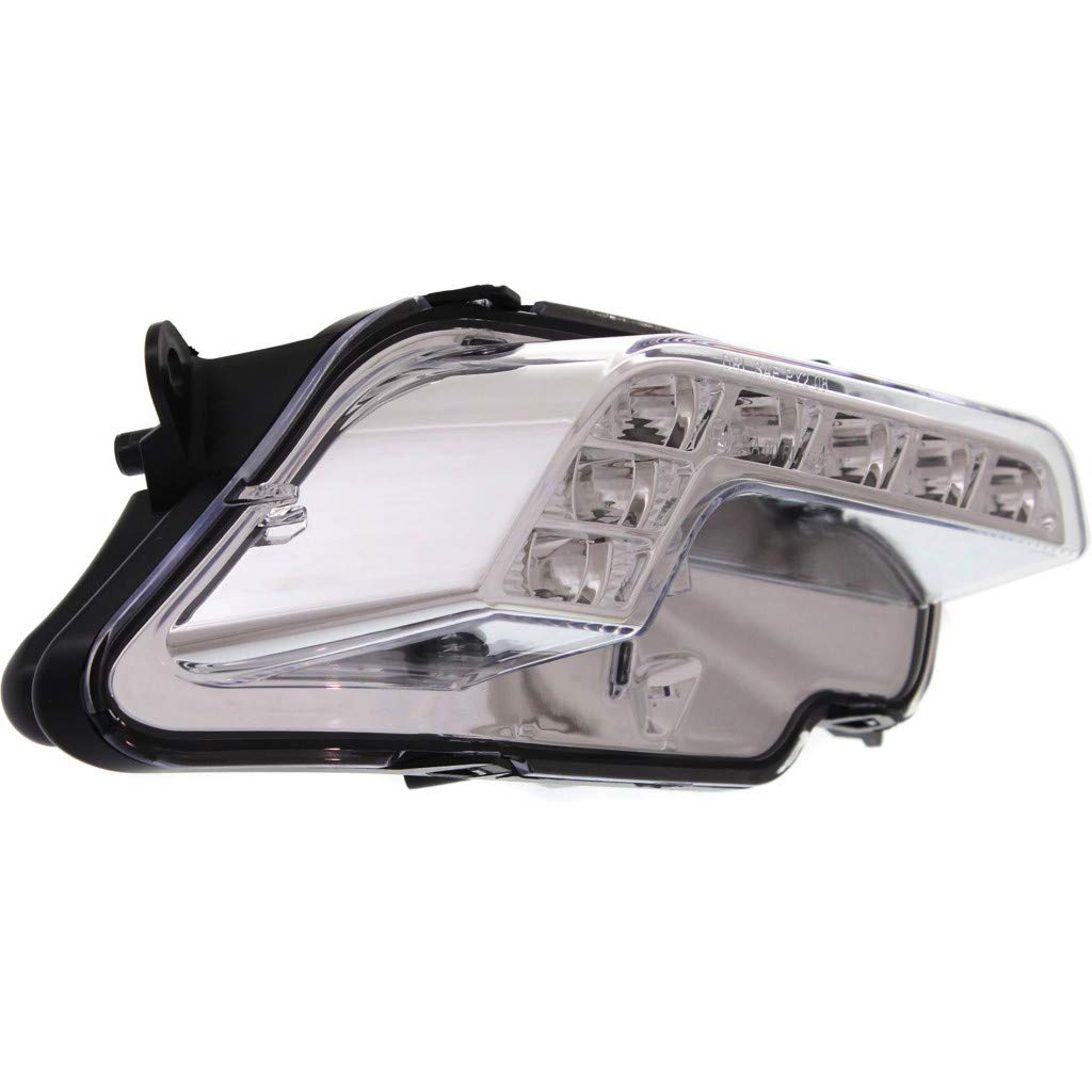 2010-2016 Mercedes-Benz E350 Daytime Running Light - Passenger Side CAPA Certified Wagon with Light Package (Part# MB2563100 | 2128200856) - Perfect for Replacement & Night Driving Safety
