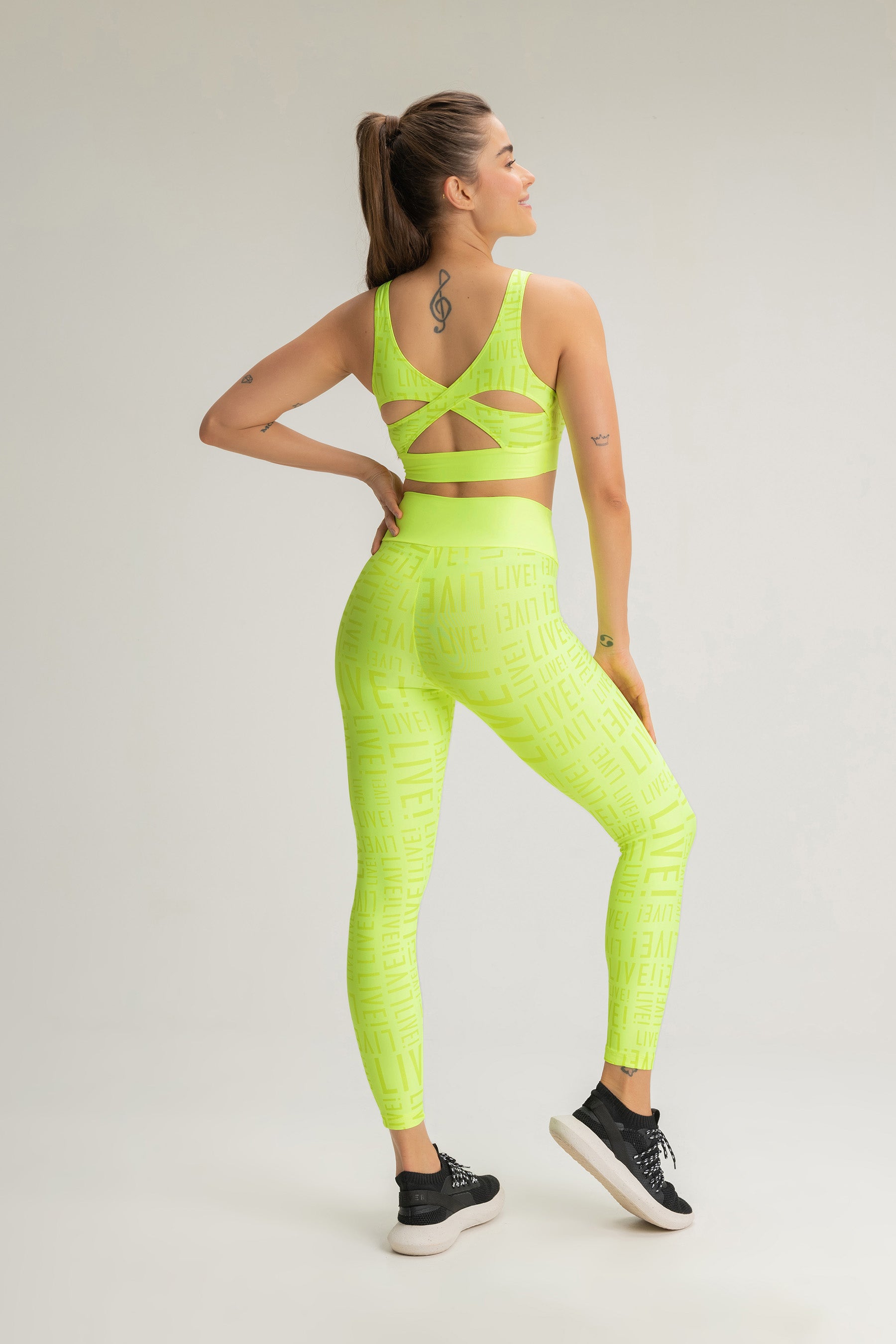 Live! Sense® Pro Leggings - High Waist Yoga Pants for Women, Breathable Workout Leggings with Pockets, Tummy Control & 4-Way Stretch - Perfect for Yoga, Running, Gym & Everyday Wear