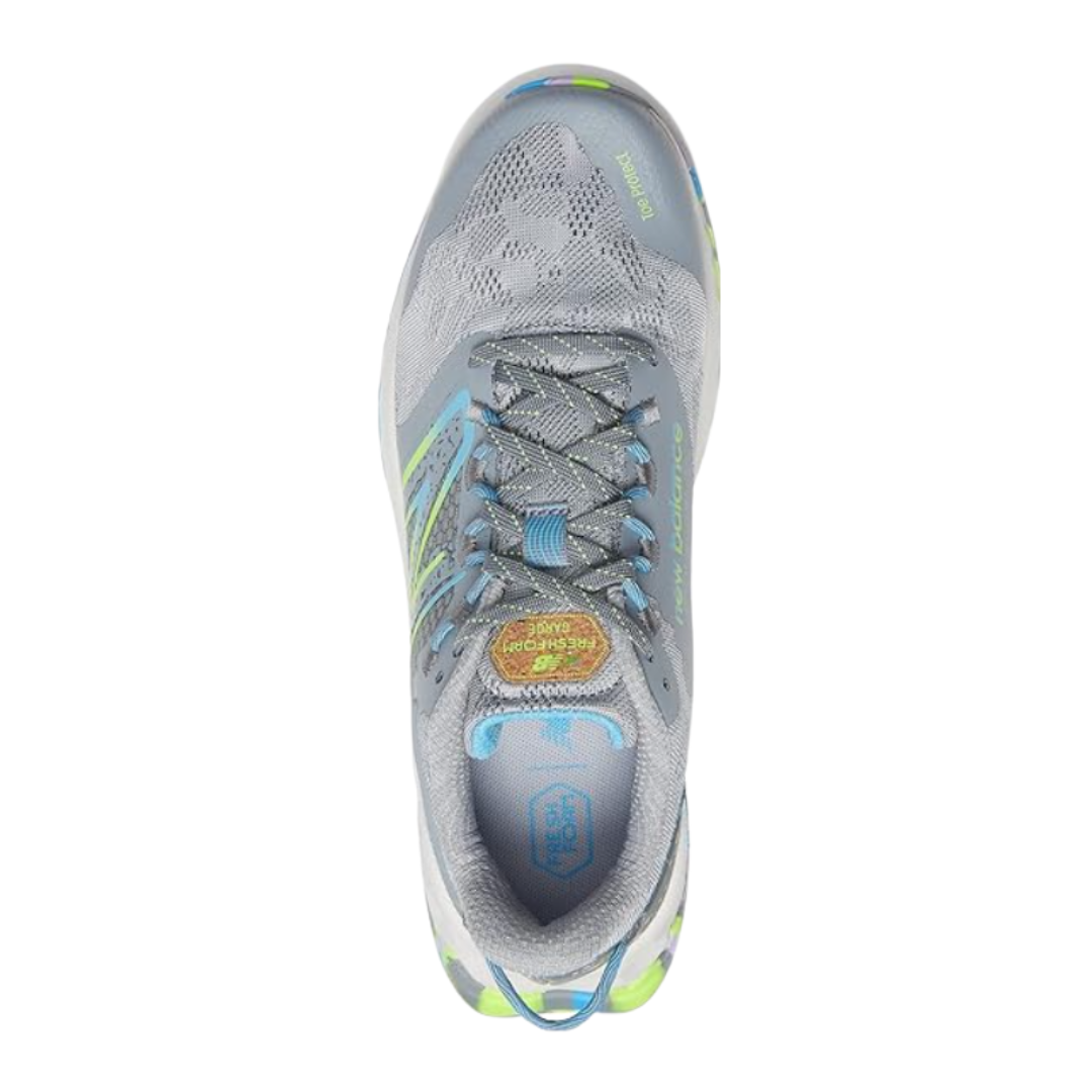 New Balance Women's Fresh Foam Garo Running Shoes - Silver Mink with Pixel Green (Medium Width) | Lightweight Cushioned Sneakers for Jogging, Gym Workouts & Everyday Wear
