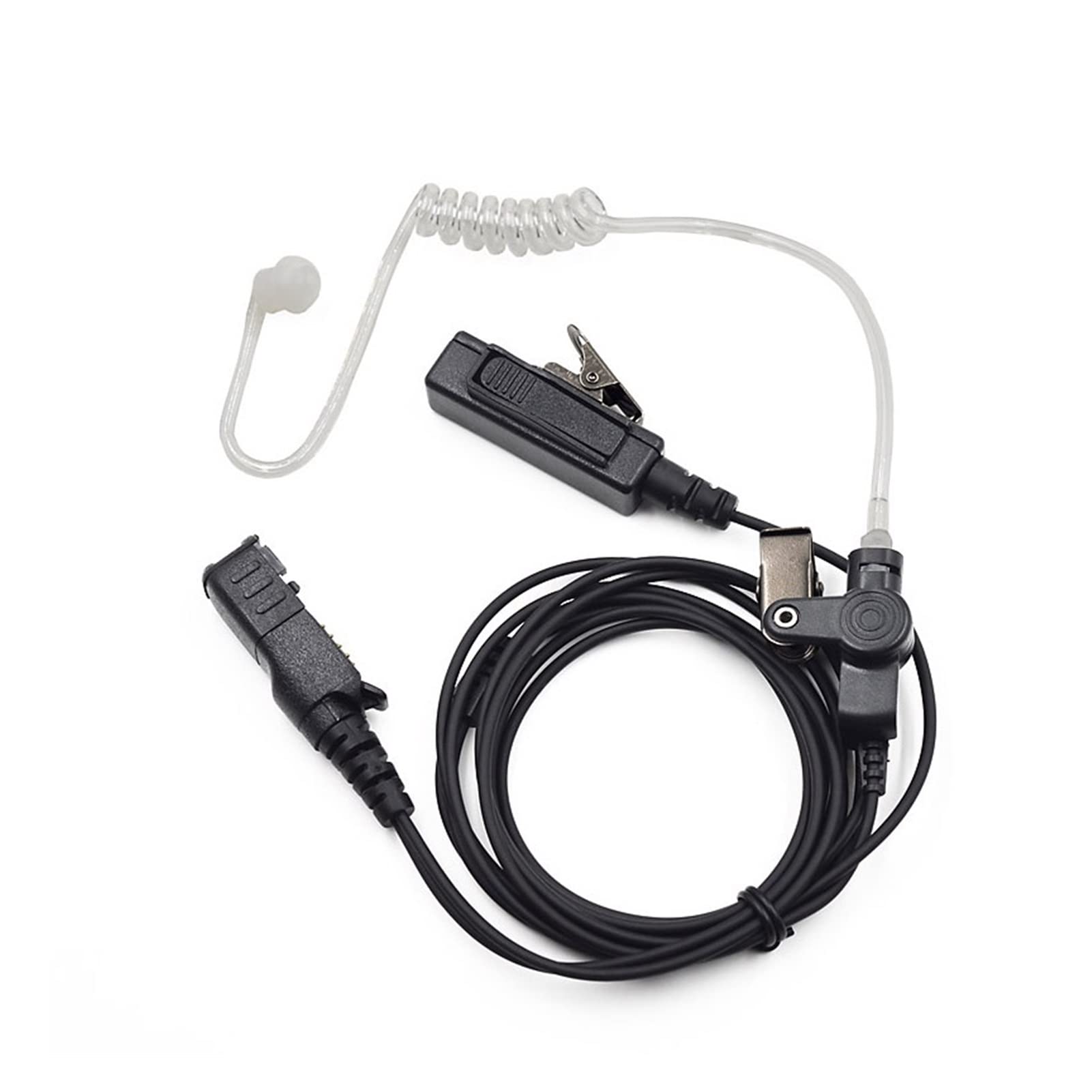 ARSMI Walkie Talkie Headset with PTT Mic - Compatible with Motorola MOTOTRBO, XiR P6600, P6628, XPR3300, DEP550, DEP570, E8600 & DP2000 - Hands-Free Communication for Security, Construction & Outdoor Activities