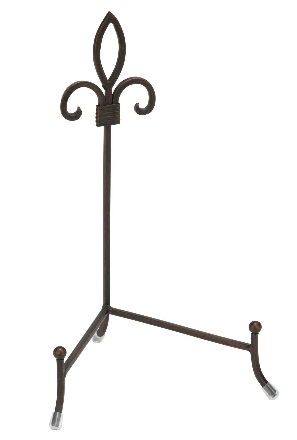 TRIPAR Large York Metal Display Stand for Pictures, Artwork, Bowls, Cookbooks, Platters & Plates - Elegant Tabletop Decor for Home, Office, Restaurant or Retail Store Showcase