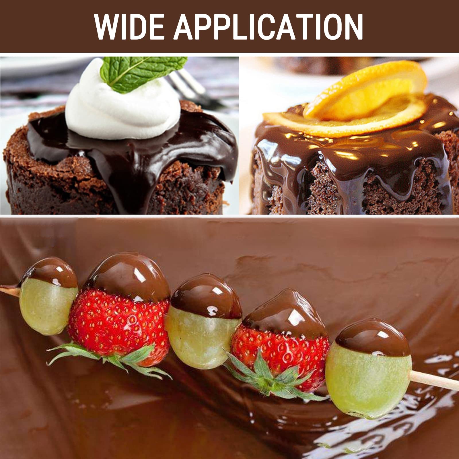AIZYR PVC Chocolate Fondue Fountain Cover - 4/5/6/7 Tier Waterfall Machine Cover for Party, Wedding, Birthday & Christmas Events (5-Tier) | Durable & Easy-Clean PVC Material for Festive Celebrations & Catering Services