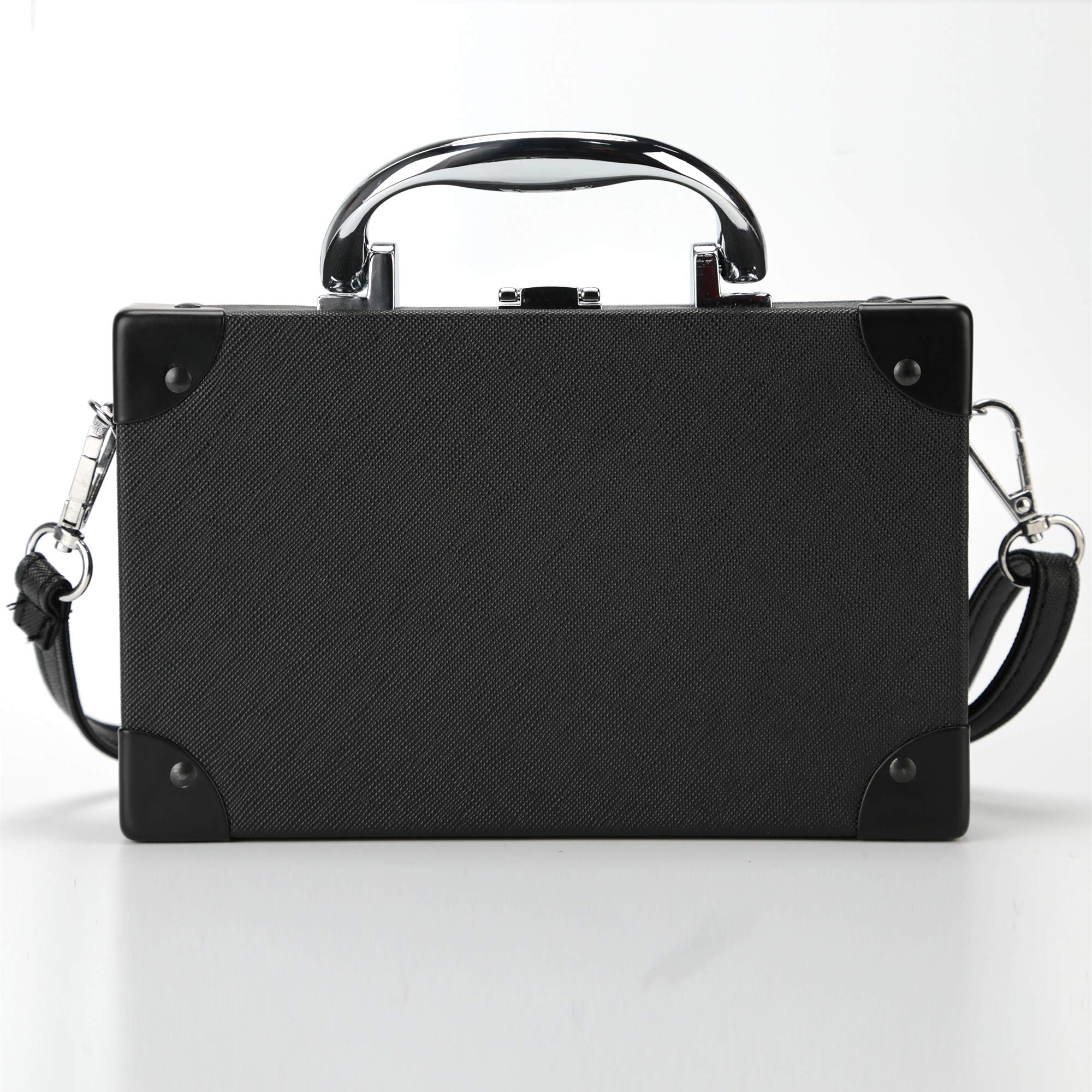 Vintage Radio Shaped PU Leather Crossbody Bag for Women - Elegant Evening Purse, Retro Style Shoulder Handbag for Date Night, Party & Special Occasions