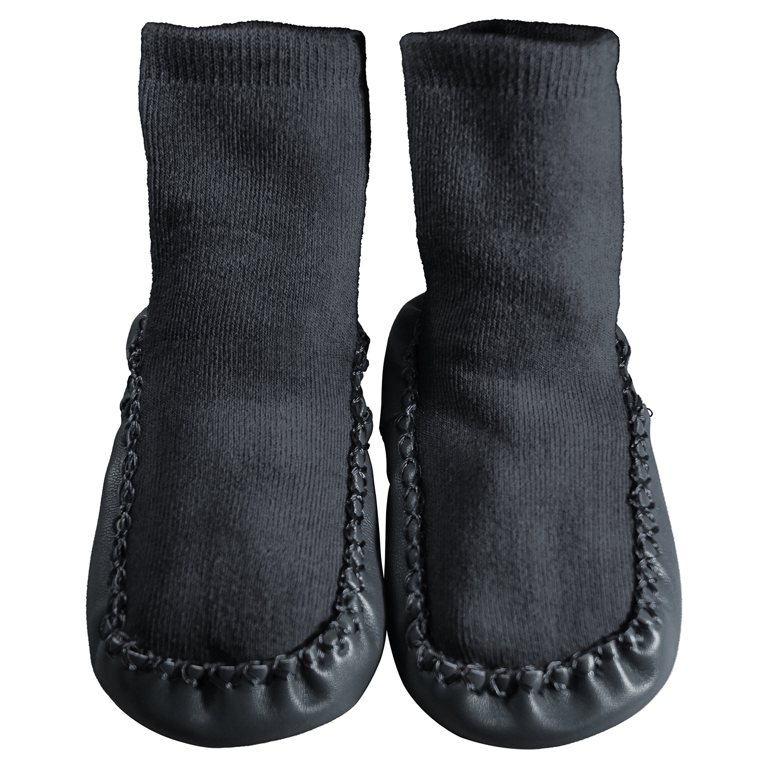 Non-Slip Baby Slipper Socks for Toddlers - Soft & Warm Doll and Carl Design - Perfect for Indoor Play, Crawling & First Steps