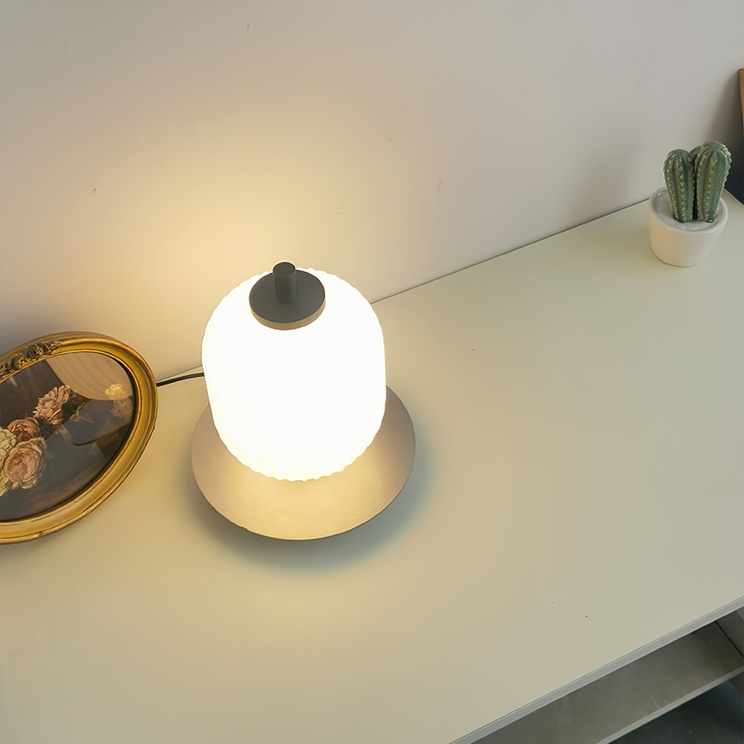 Modern Collier Table Lamp - Adjustable LED Desk Light for Home Office, Bedroom & Study - Warm White & Cool White Light Modes for Reading, Working & Relaxing