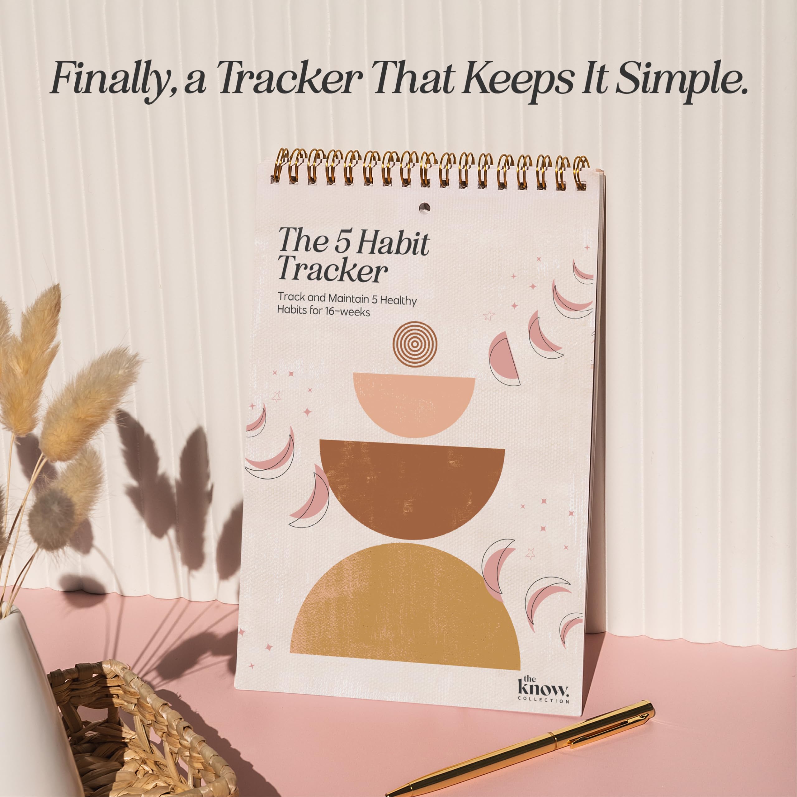 I Know Collection Weekly Habit Tracker & Planner - Goal Setting Journal, Daily Habit Calendar Notebook for Productivity & Self-Improvement | Perfect for Work, Fitness, Mindfulness & Personal Growth