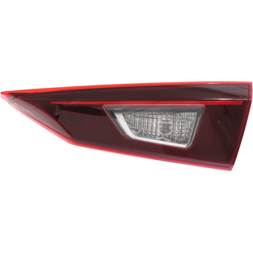 Mazda 3 Sedan Inner Tail Light Assembly Passenger Side 2014-2016 - Compatible with MA2803123 & BJT1-51-3F0 - Perfect for Night Driving Safety and Style Upgrade