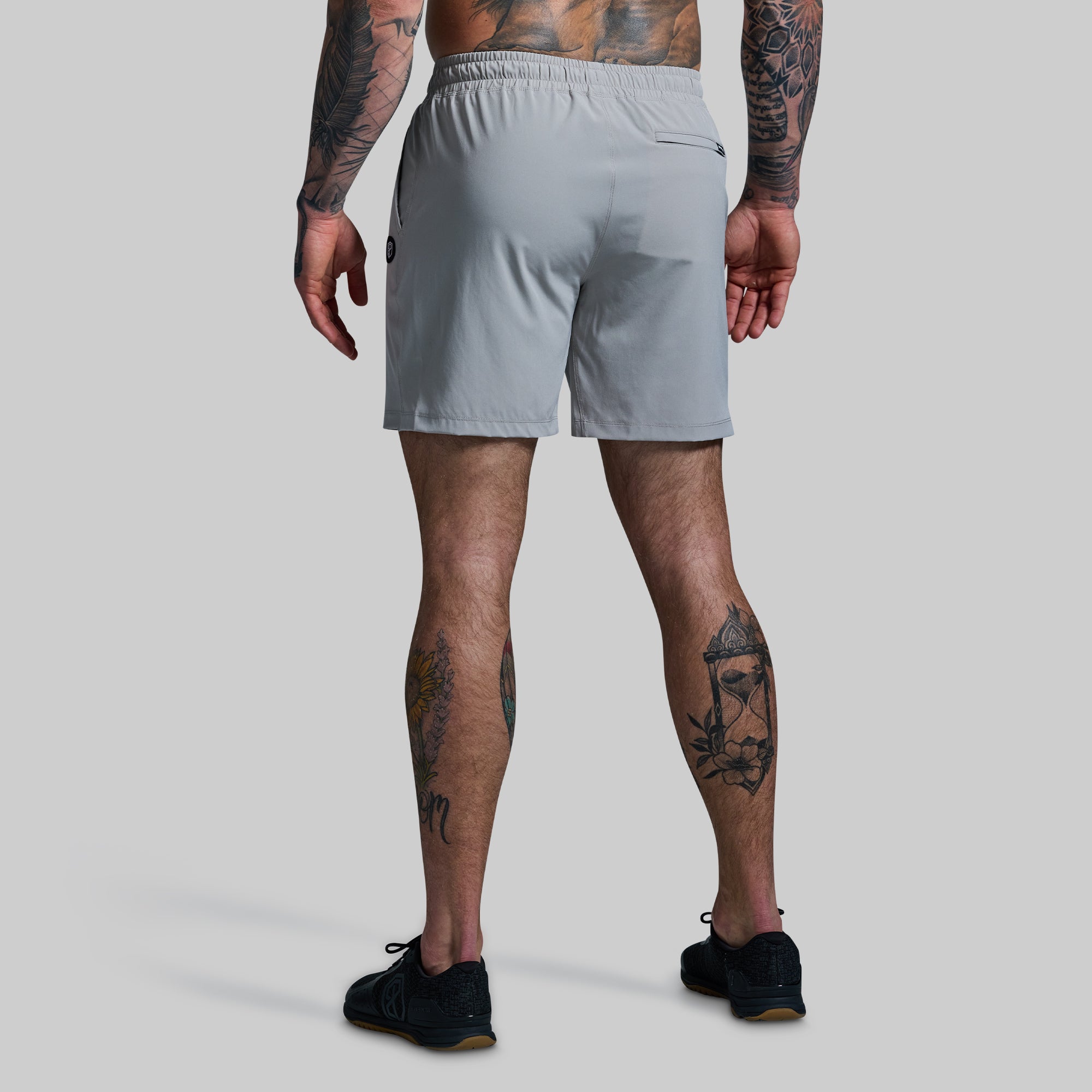 Peak Shorts for Men - Lightweight & Breathable Running Shorts (Paloma Grey) - Perfect for Gym, Jogging & Outdoor Activities