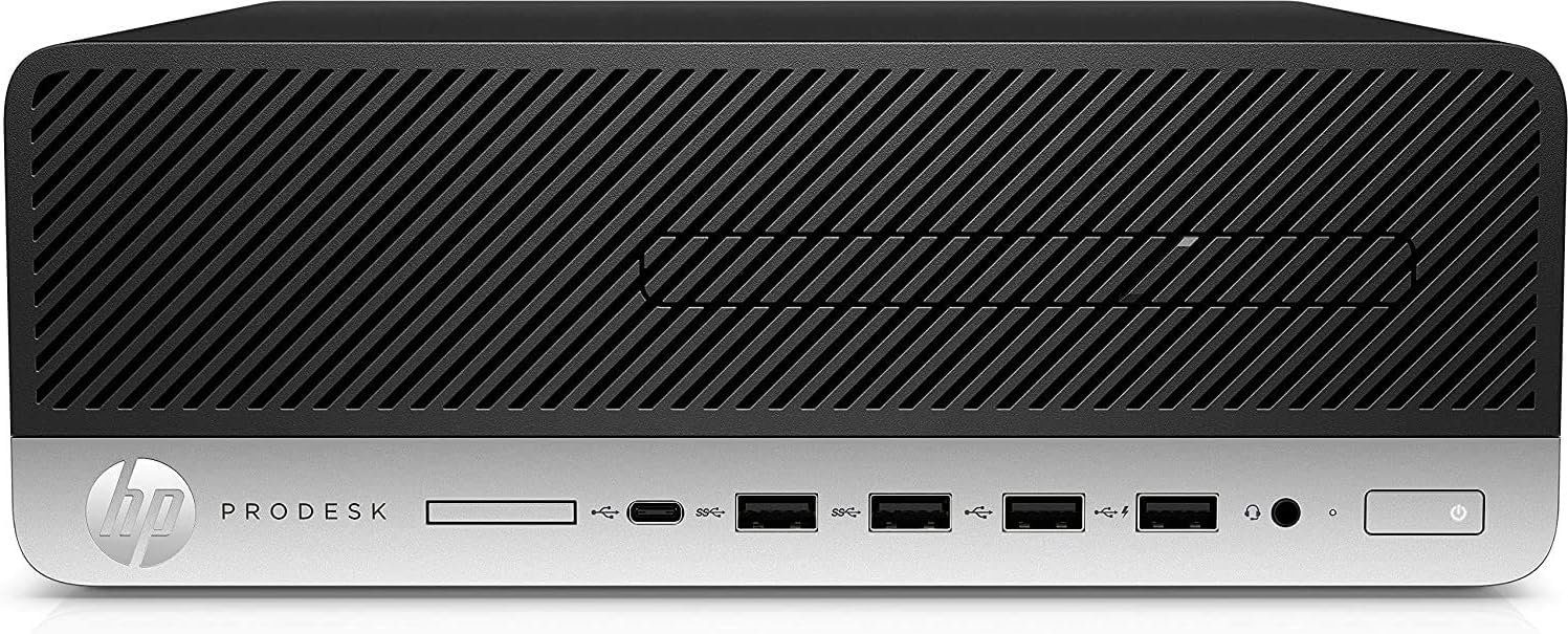 Renewed HP ProDesk 600 G4 SFF Business Desktop Computer - Intel Core i5-8500 6-Core Processor, 16GB RAM, 1TB SSD, WiFi, Bluetooth, Windows 10 Pro (Includes Mouse & Keyboard) | Ideal for Office Work, Home Use & Small Business Computing