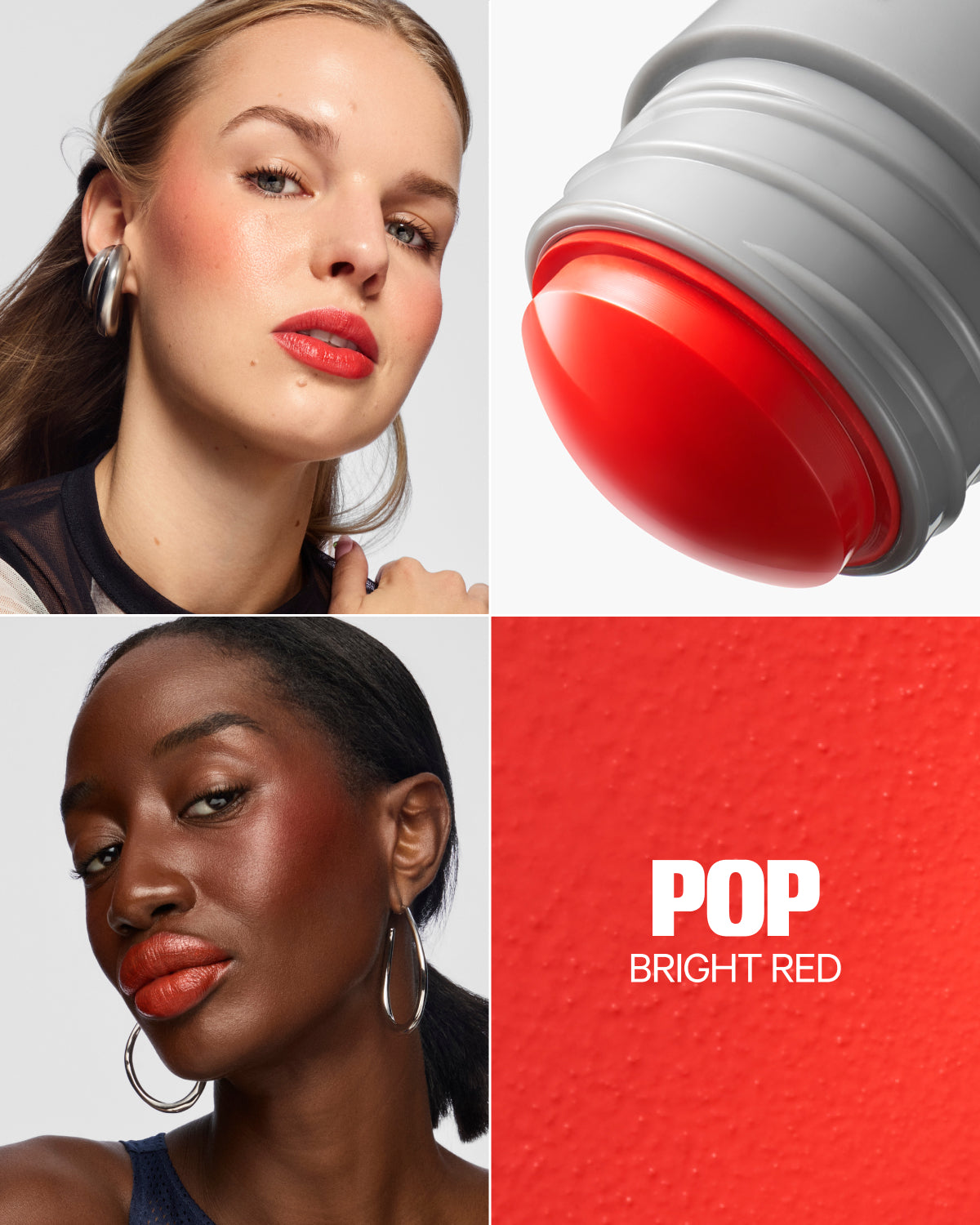 Natural Lip & Cheek Blush Stick - Long Lasting Cream Blush for a Flawless Glow | Perfect for Everyday Makeup & On-the-Go Touch Ups