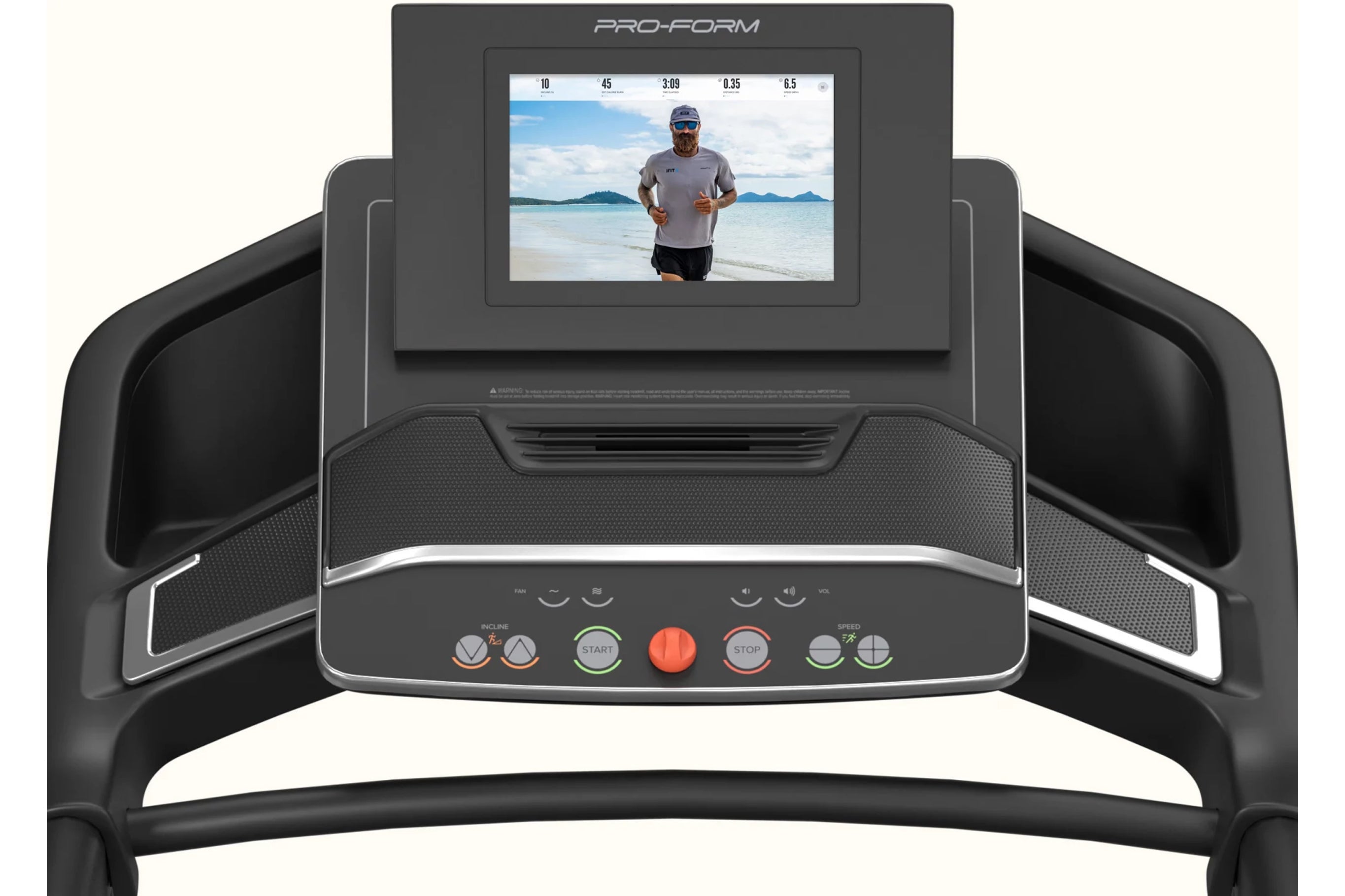 ProForm Carbon Pro 2000 Treadmill - Foldable Electric Running Machine with 10